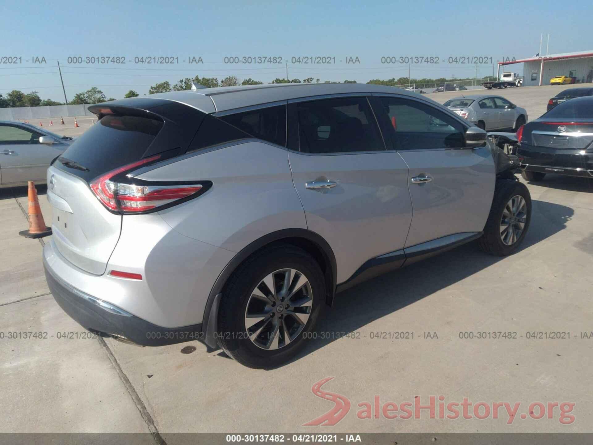 5N1AZ2MG7GN126135 2016 NISSAN MURANO