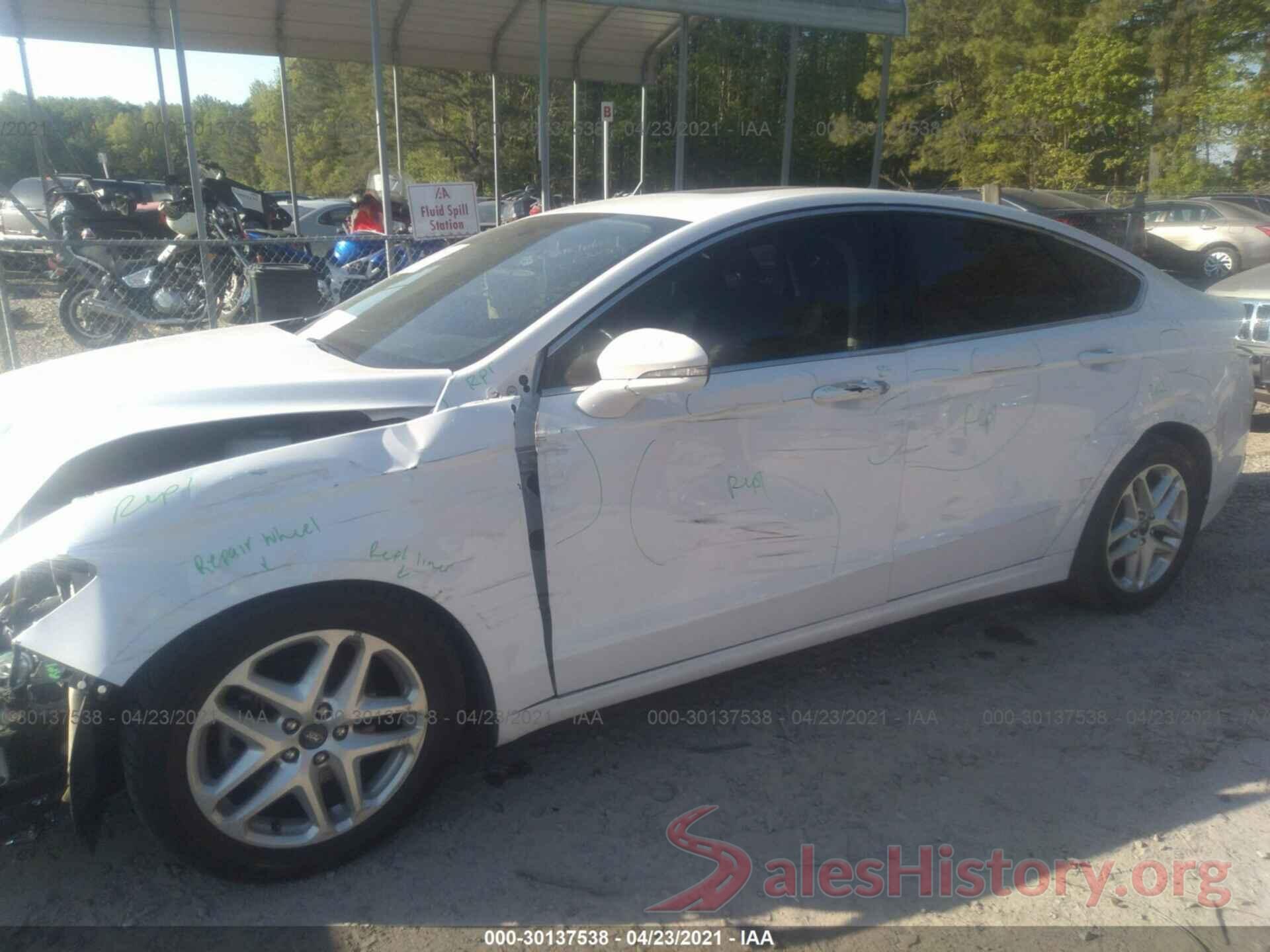 3FA6P0HD0GR208179 2016 FORD FUSION