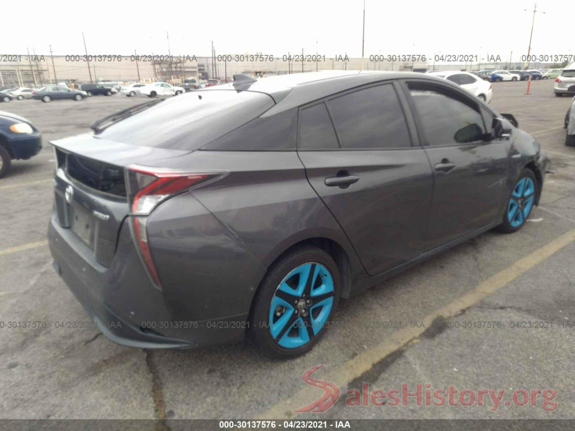 JTDKARFU1J3550232 2018 TOYOTA PRIUS