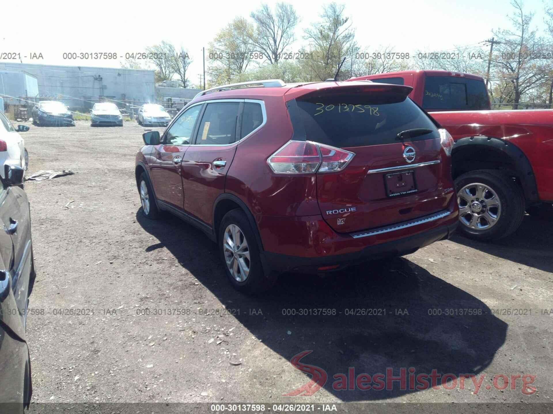 5N1AT2MVXGC797035 2016 NISSAN ROGUE