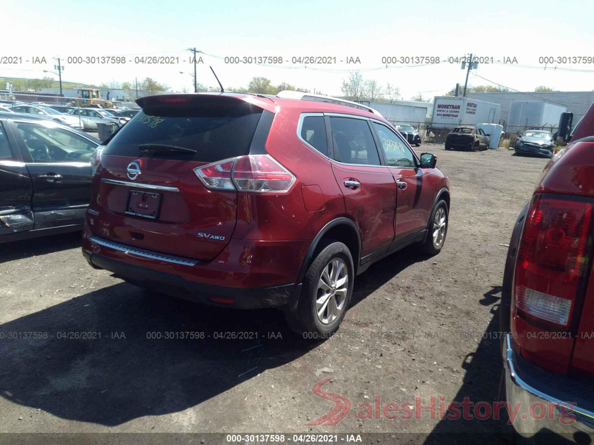 5N1AT2MVXGC797035 2016 NISSAN ROGUE