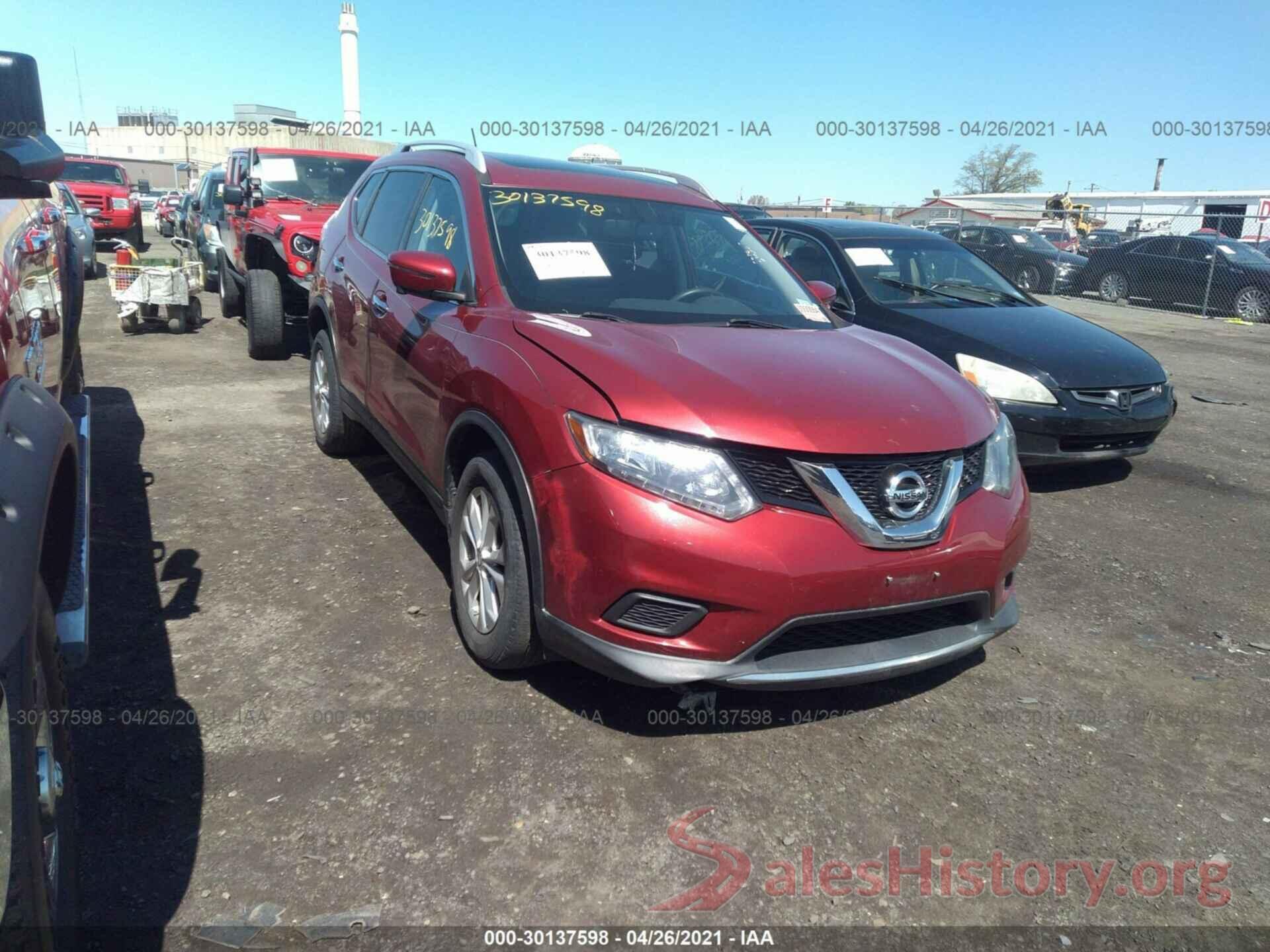 5N1AT2MVXGC797035 2016 NISSAN ROGUE