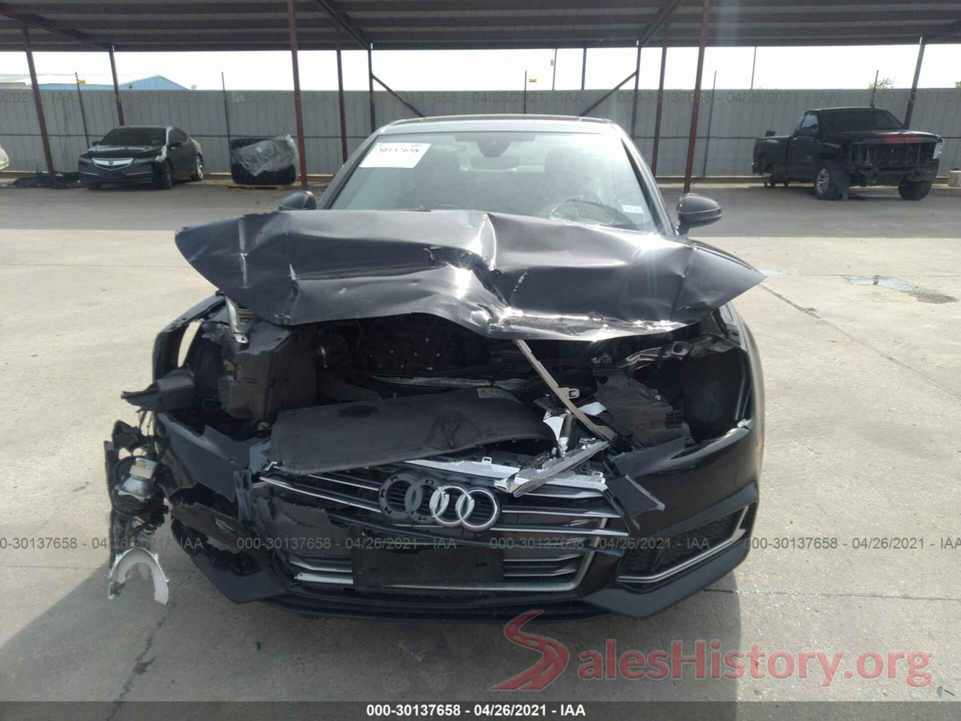 WAUGMAF43KA030879 2019 AUDI A4