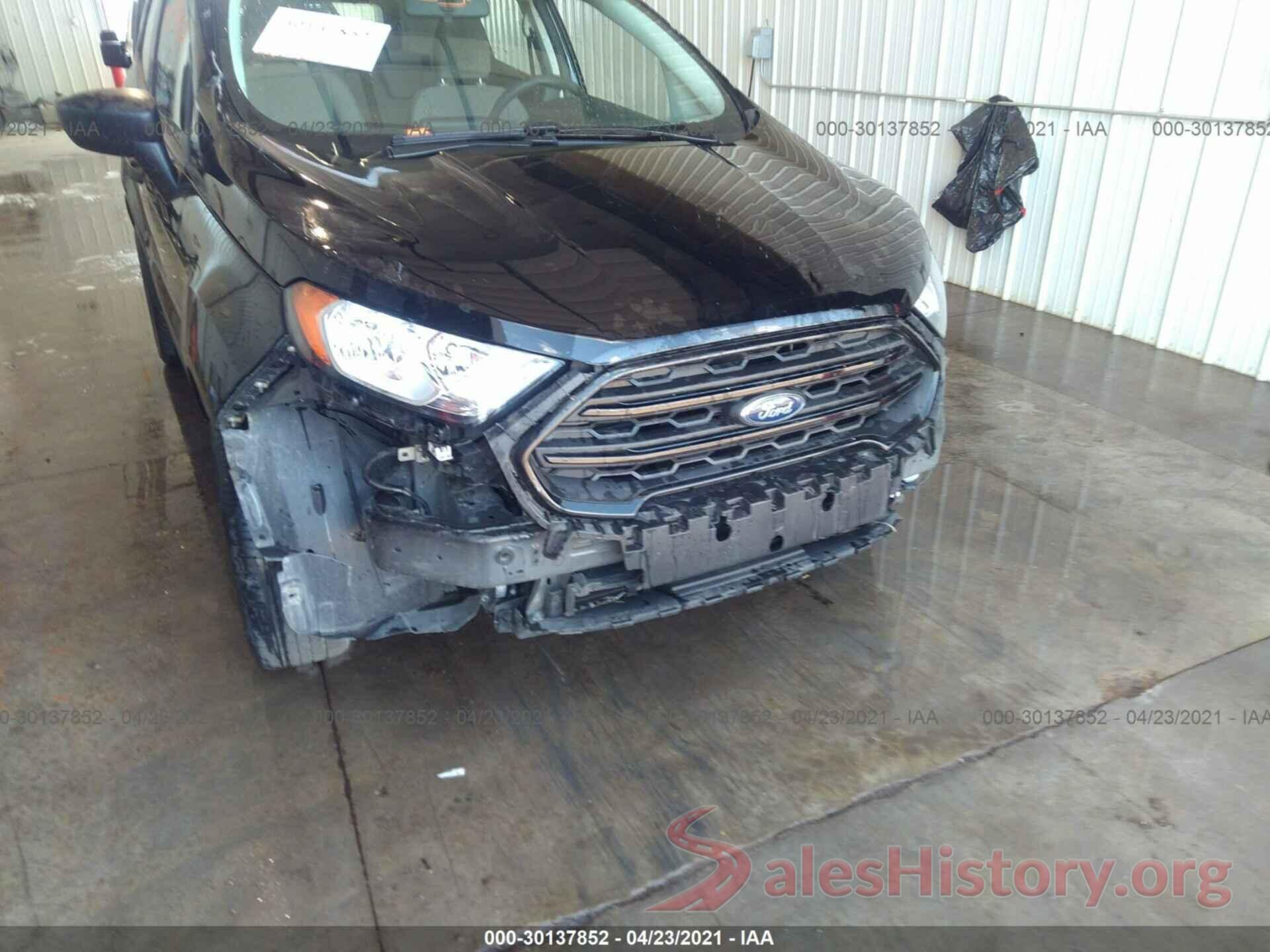 MAJ3S2FE9KC302996 2019 FORD ECOSPORT