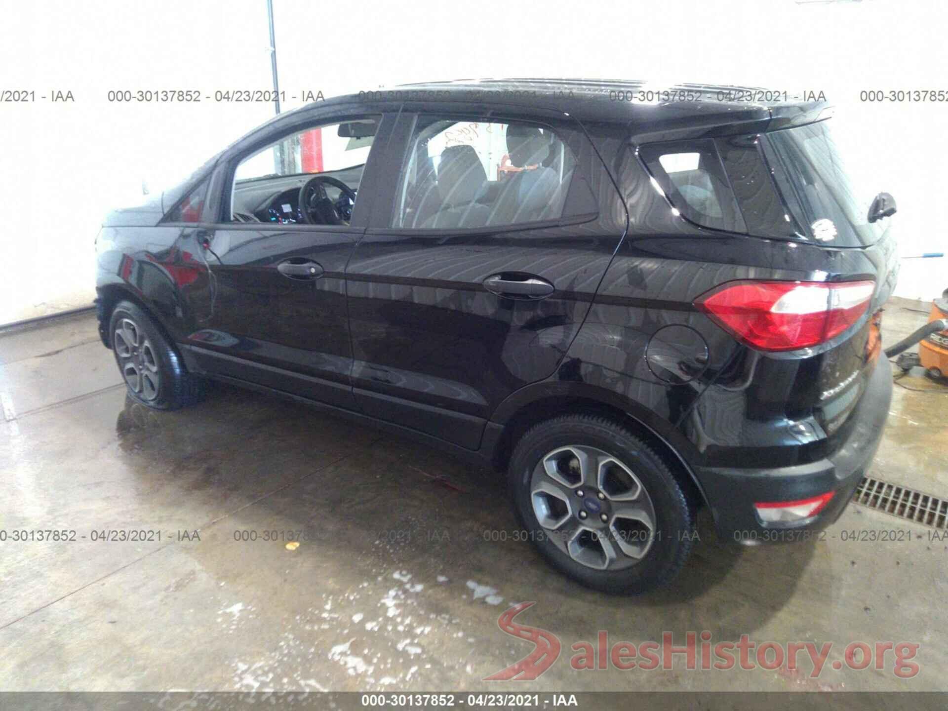 MAJ3S2FE9KC302996 2019 FORD ECOSPORT