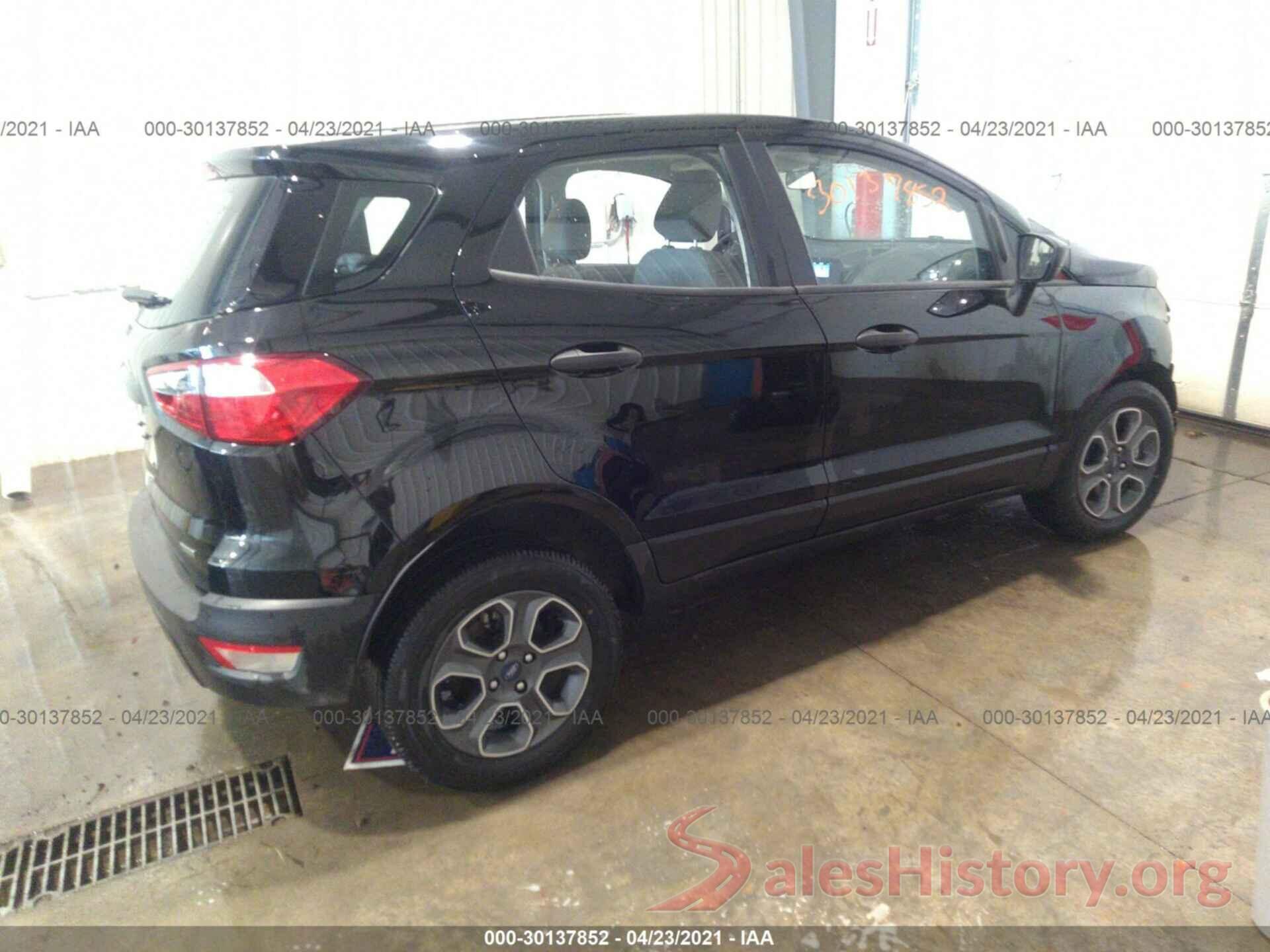 MAJ3S2FE9KC302996 2019 FORD ECOSPORT