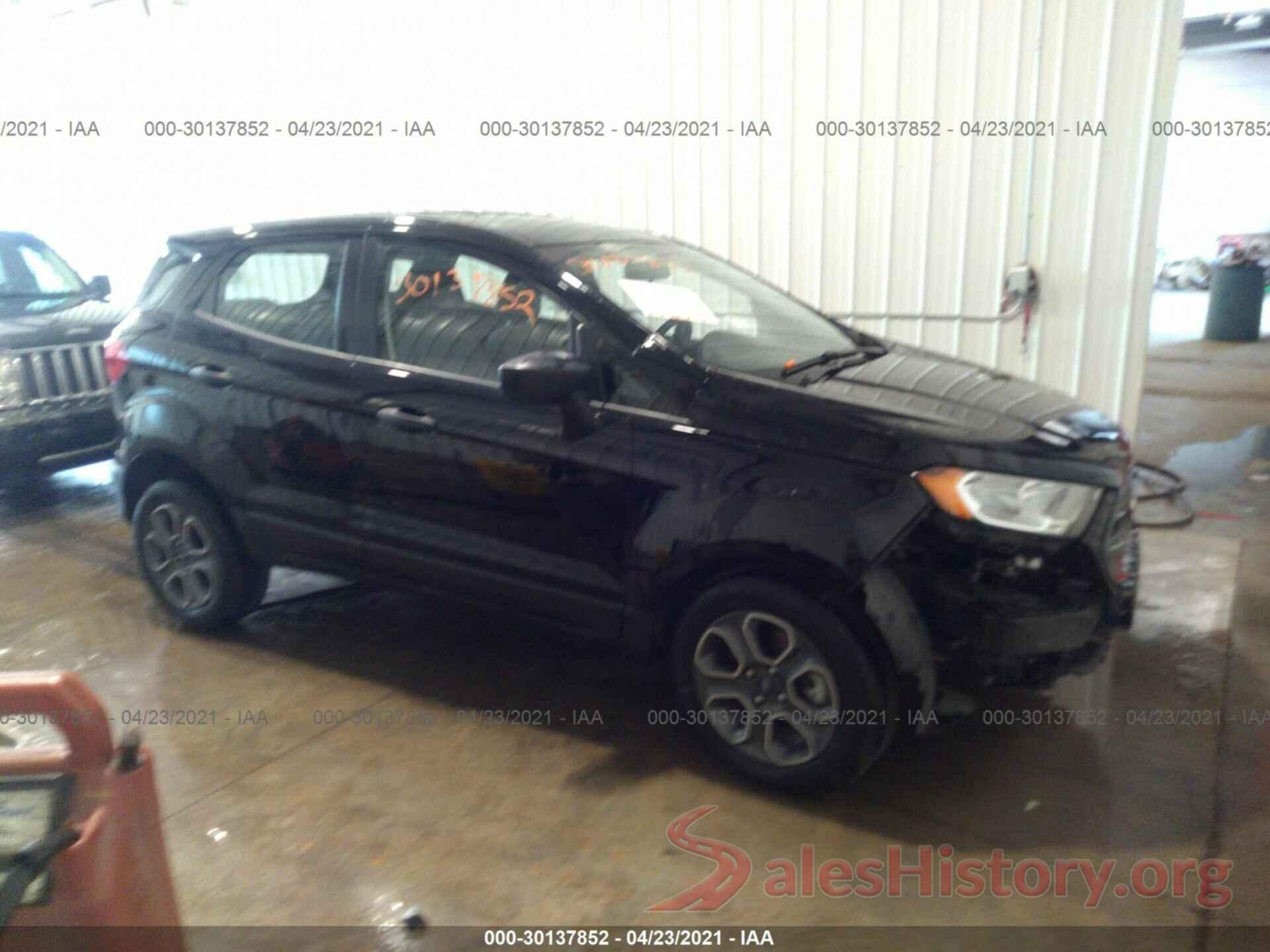 MAJ3S2FE9KC302996 2019 FORD ECOSPORT