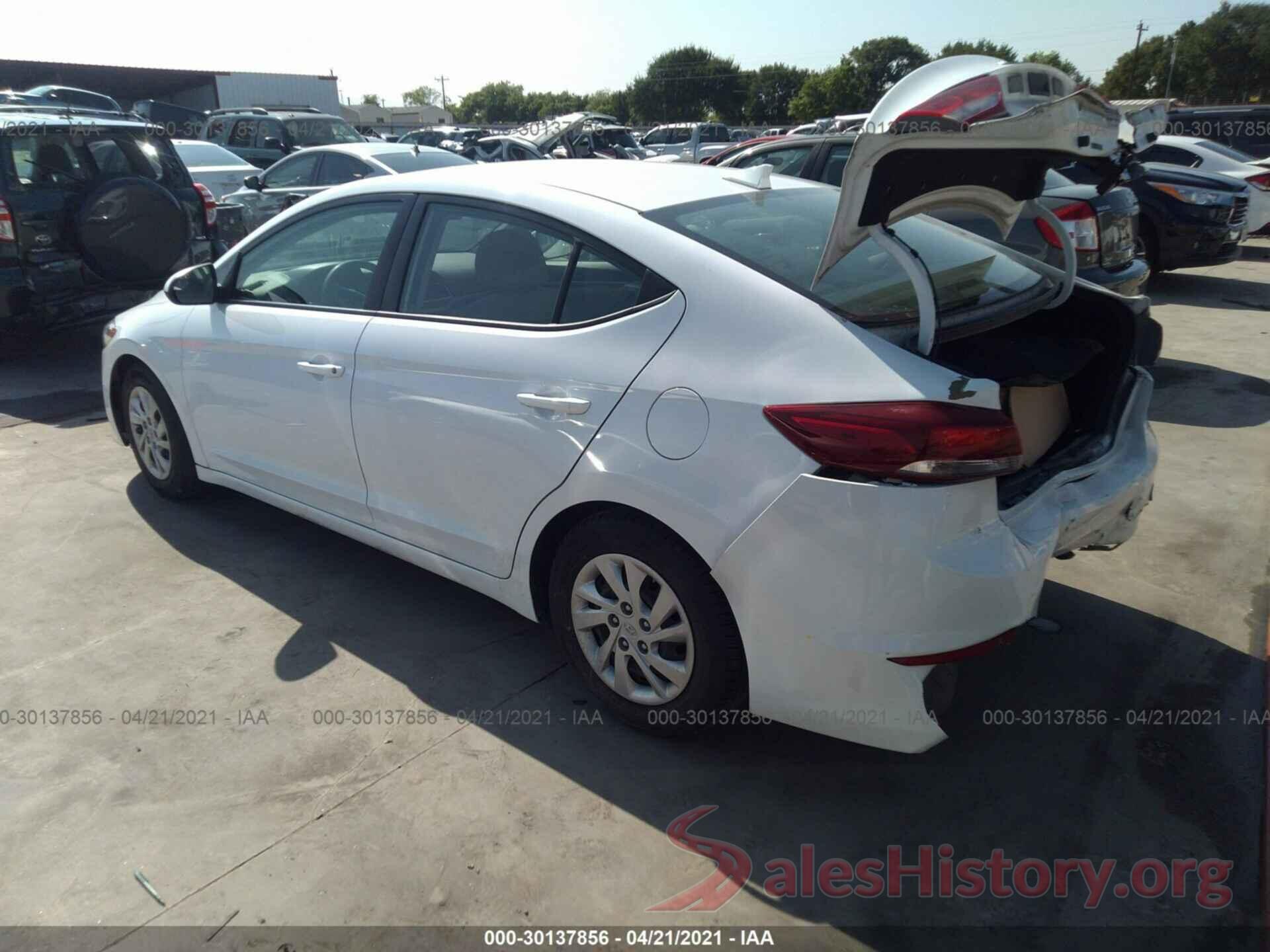 5NPD74LF1HH086812 2017 HYUNDAI ELANTRA