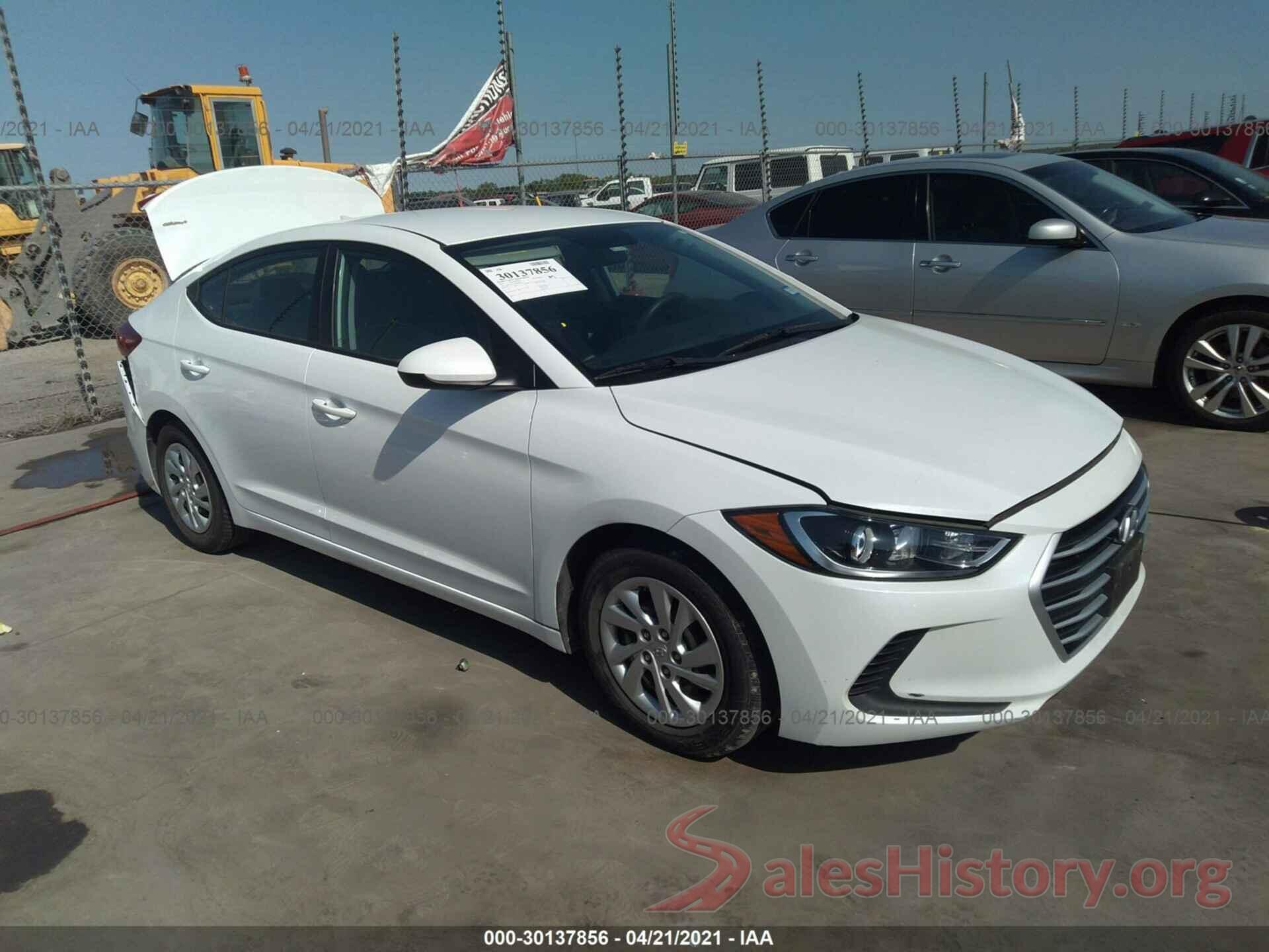 5NPD74LF1HH086812 2017 HYUNDAI ELANTRA