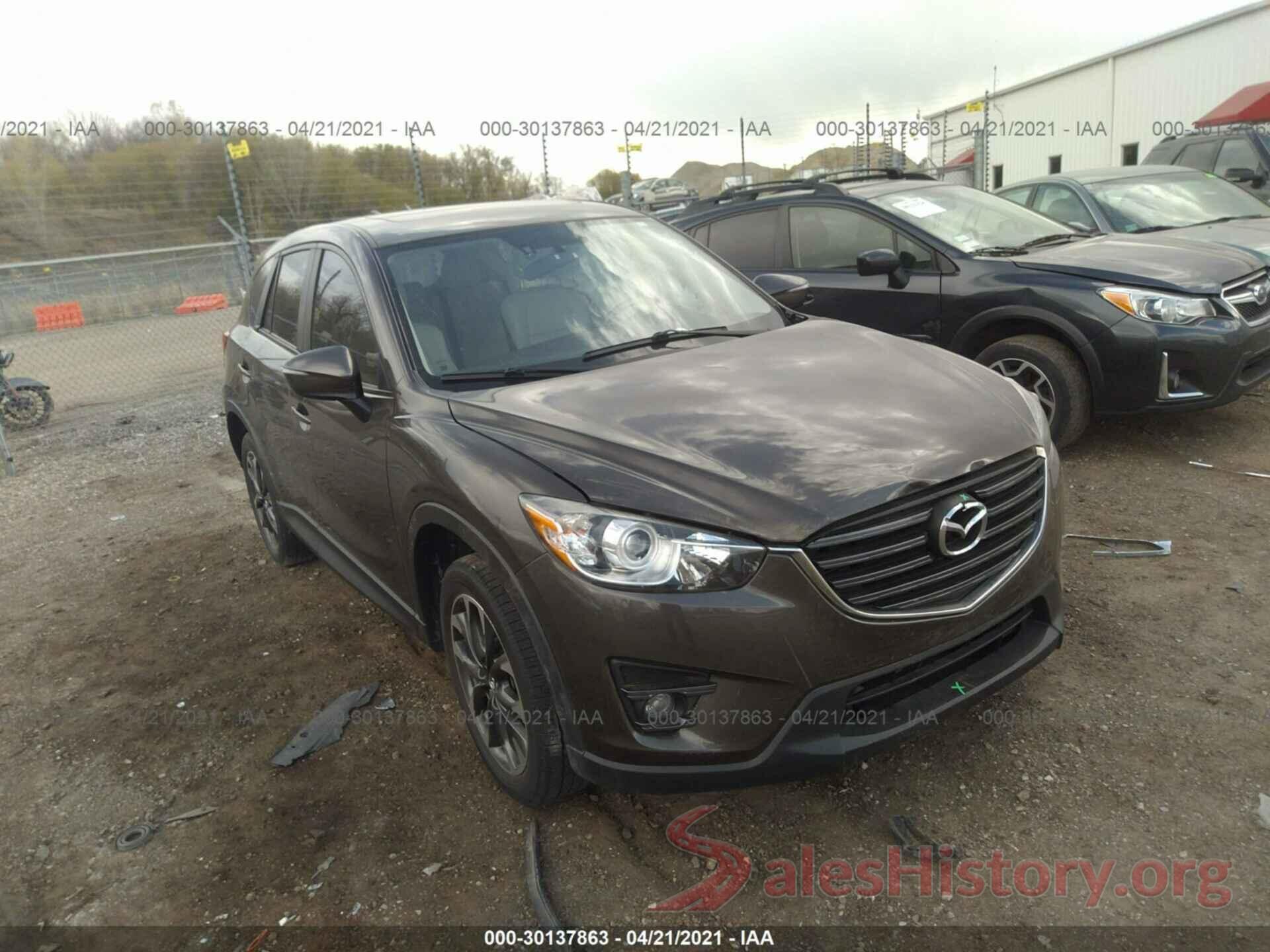 JM3KE4DY0G0621676 2016 MAZDA CX-5