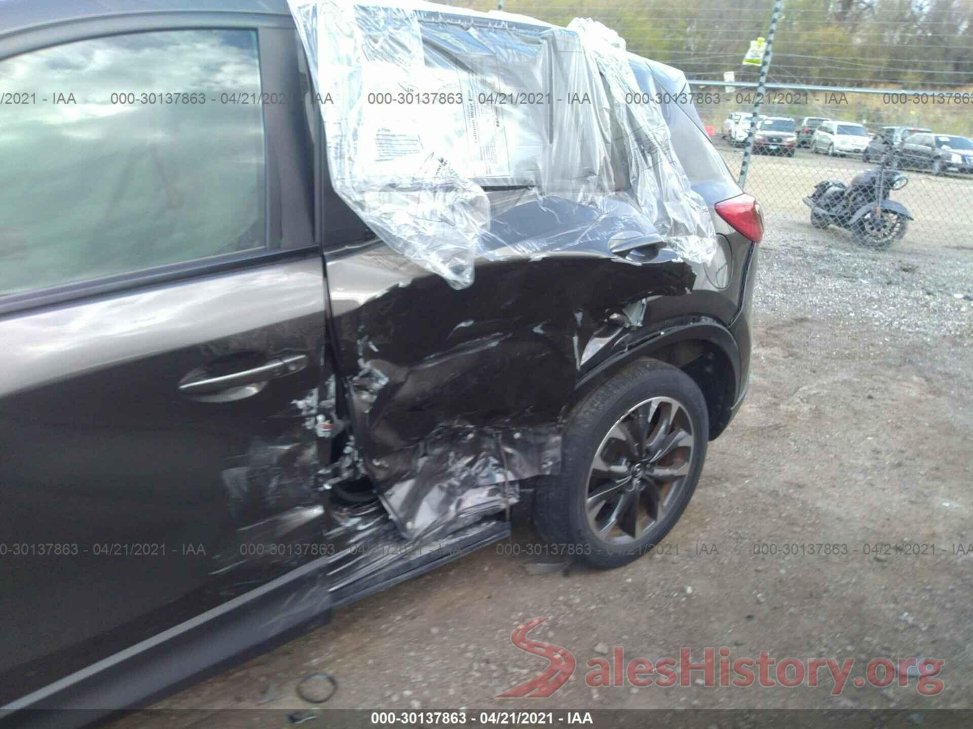 JM3KE4DY0G0621676 2016 MAZDA CX-5