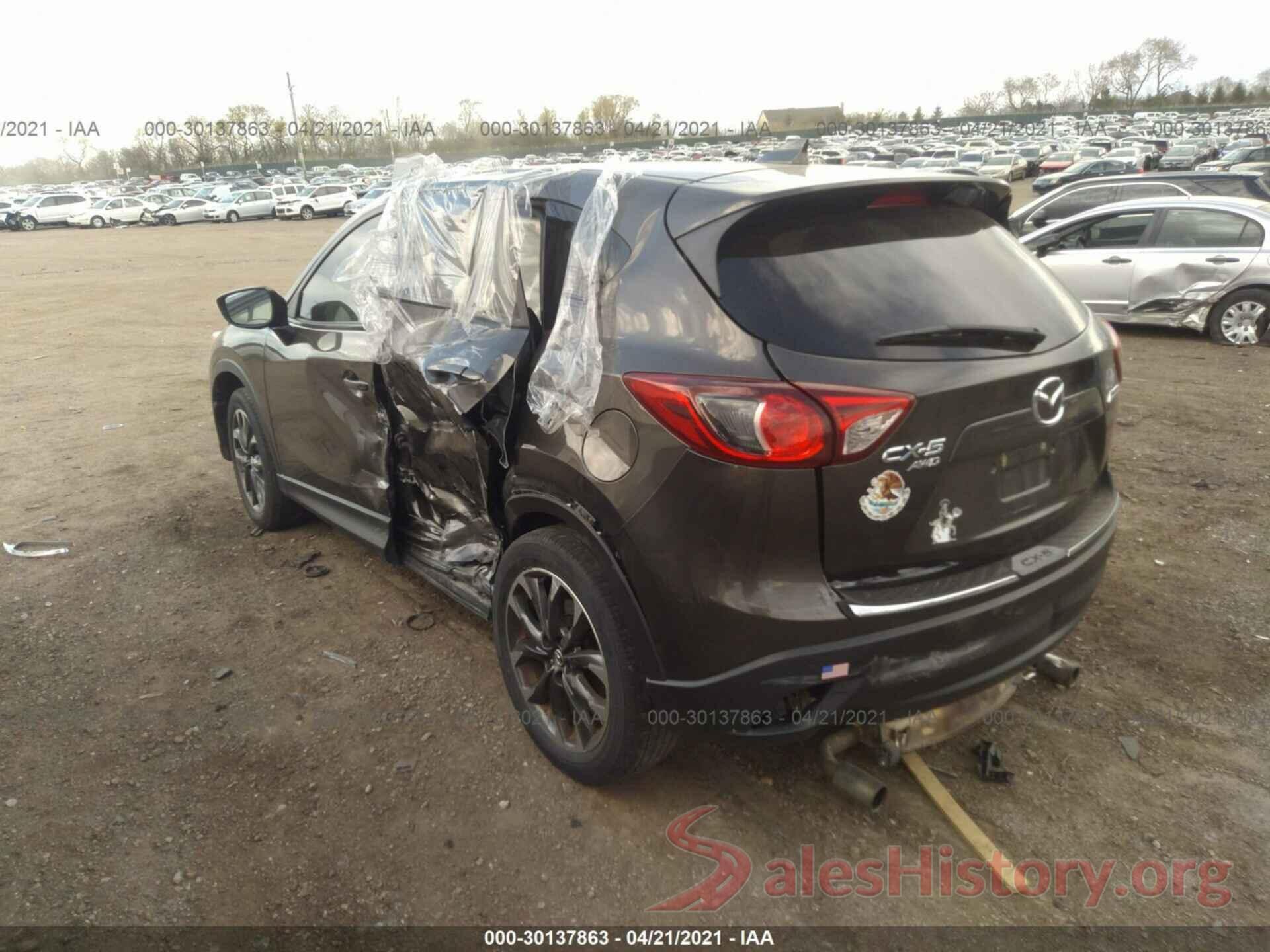 JM3KE4DY0G0621676 2016 MAZDA CX-5