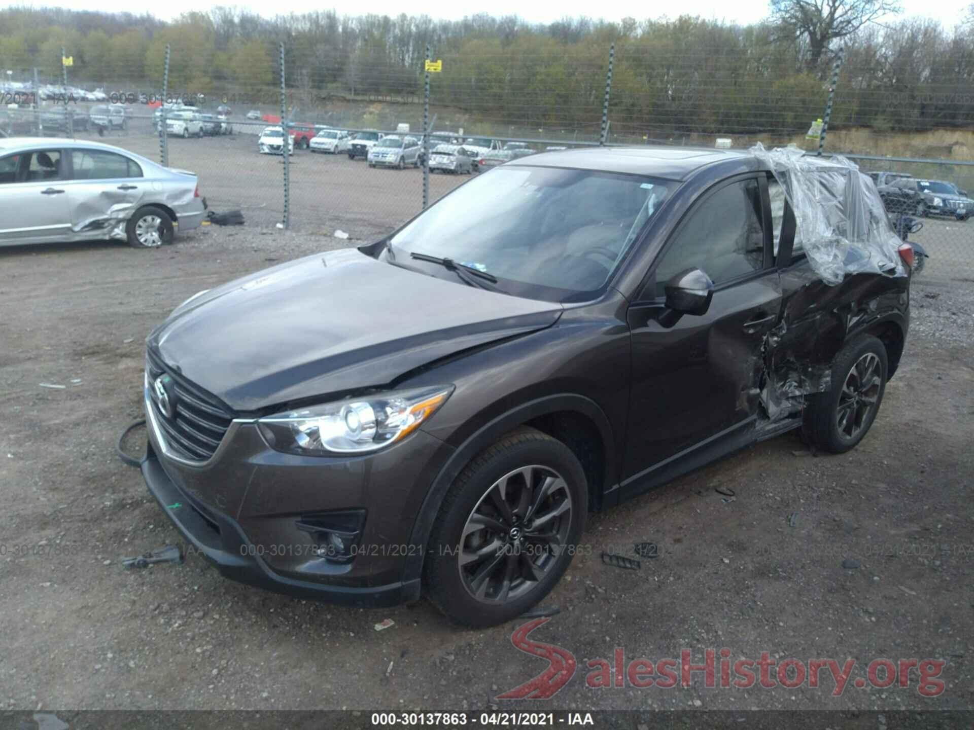 JM3KE4DY0G0621676 2016 MAZDA CX-5