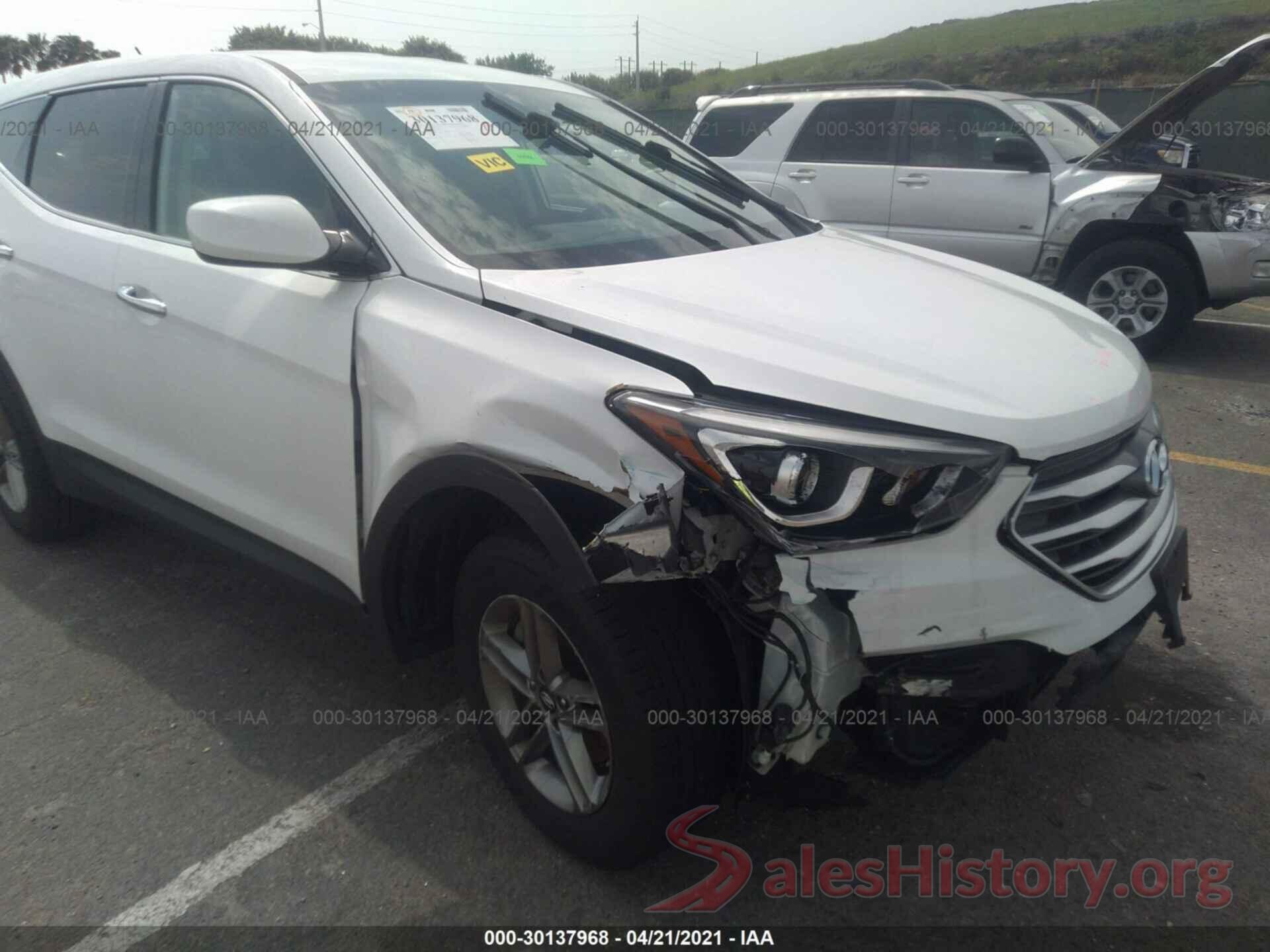 5NMZT3LB8JH081277 2018 HYUNDAI SANTA FE SPORT