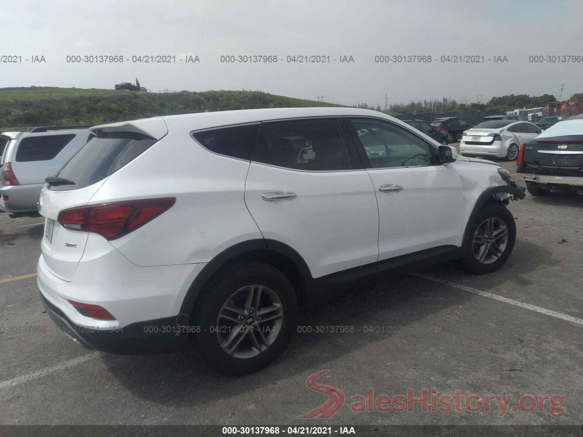 5NMZT3LB8JH081277 2018 HYUNDAI SANTA FE SPORT