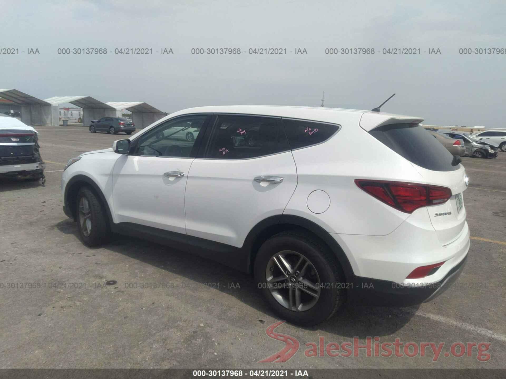 5NMZT3LB8JH081277 2018 HYUNDAI SANTA FE SPORT