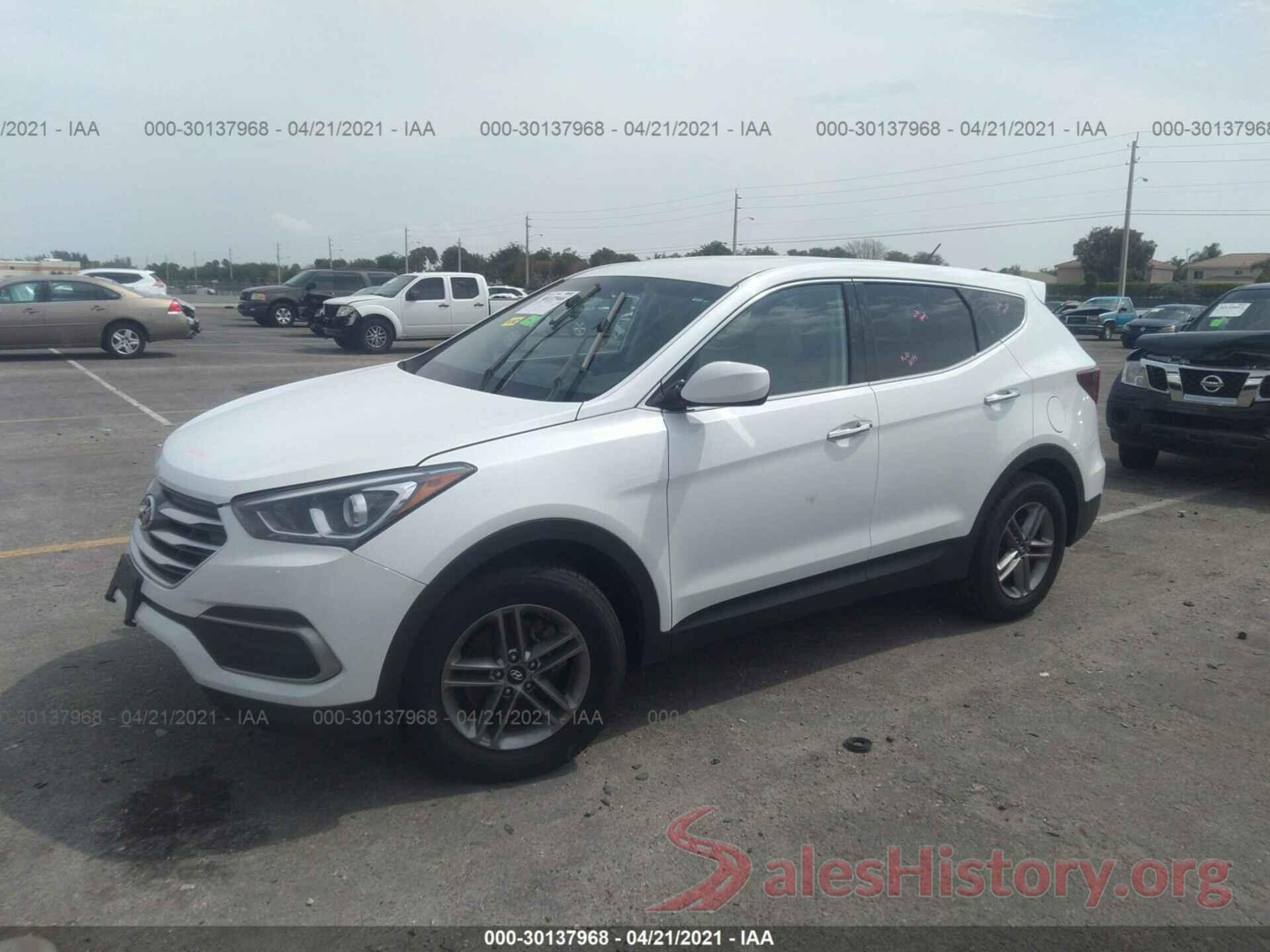 5NMZT3LB8JH081277 2018 HYUNDAI SANTA FE SPORT