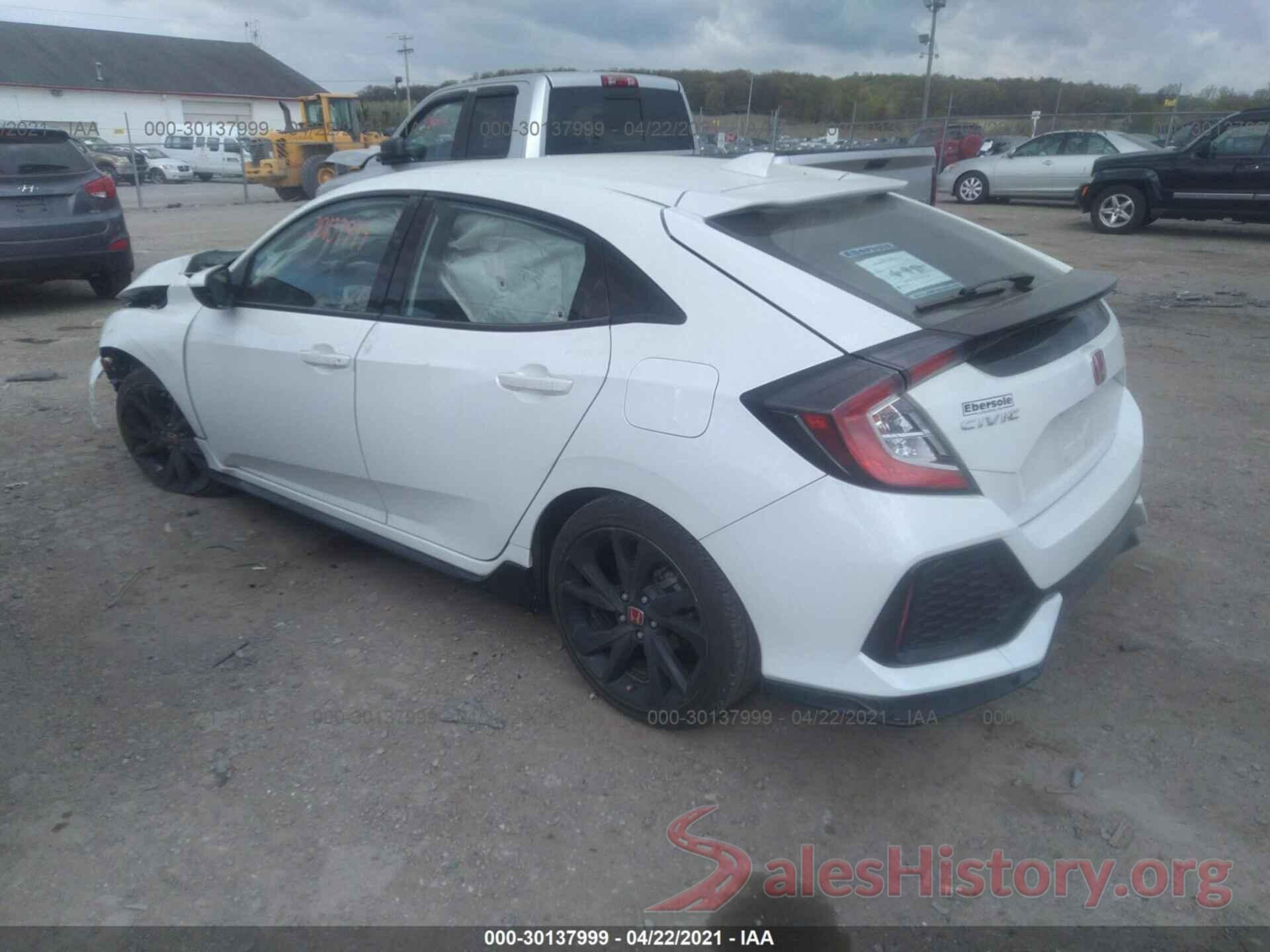 SHHFK7H42JU413818 2018 HONDA CIVIC HATCHBACK