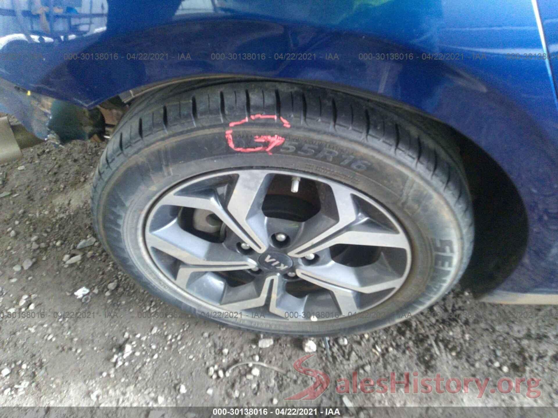 3KPF24AD6LE229761 2020 KIA FORTE