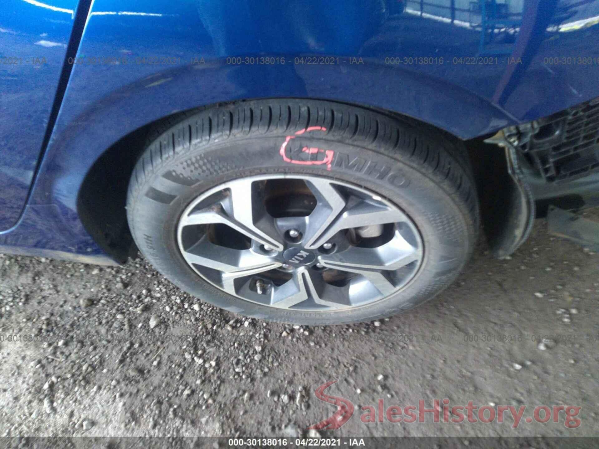 3KPF24AD6LE229761 2020 KIA FORTE