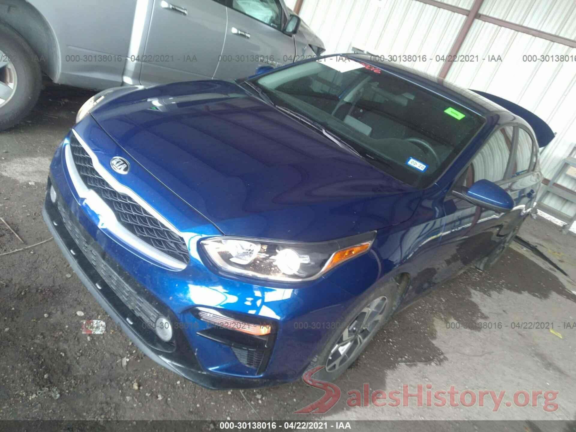 3KPF24AD6LE229761 2020 KIA FORTE