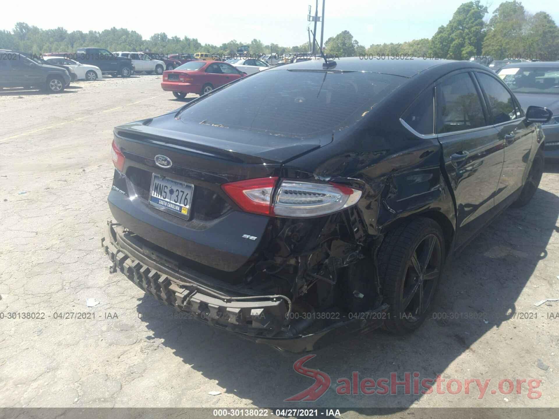 3FA6P0H7XGR402731 2016 FORD FUSION