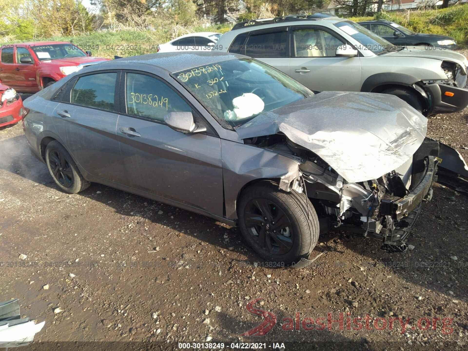 KMHLS4AG1MU103514 2021 HYUNDAI ELANTRA