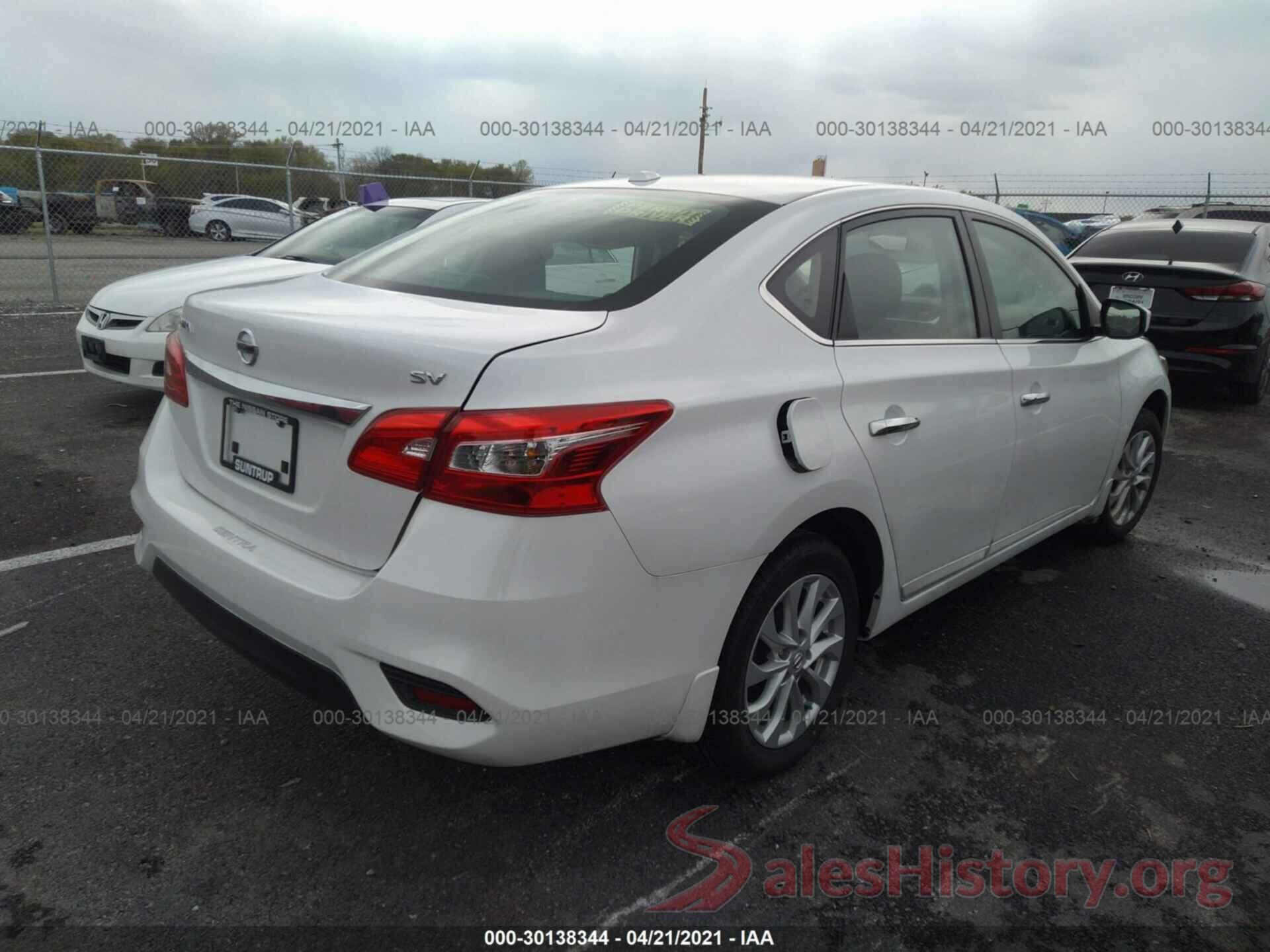 3N1AB7AP3KY319889 2019 NISSAN SENTRA