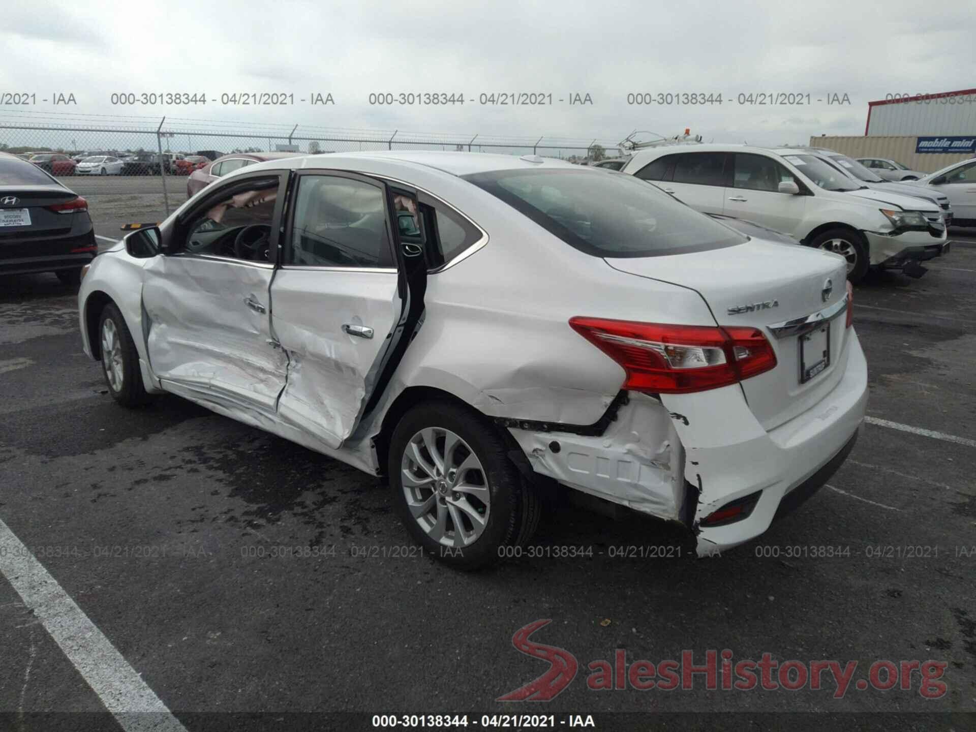 3N1AB7AP3KY319889 2019 NISSAN SENTRA