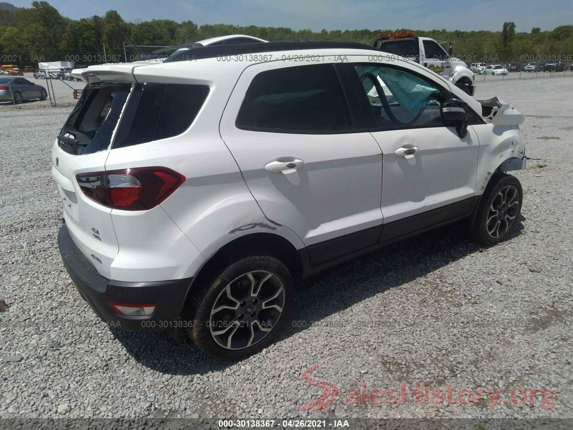 MAJ6S3JL3KC261080 2019 FORD ECOSPORT