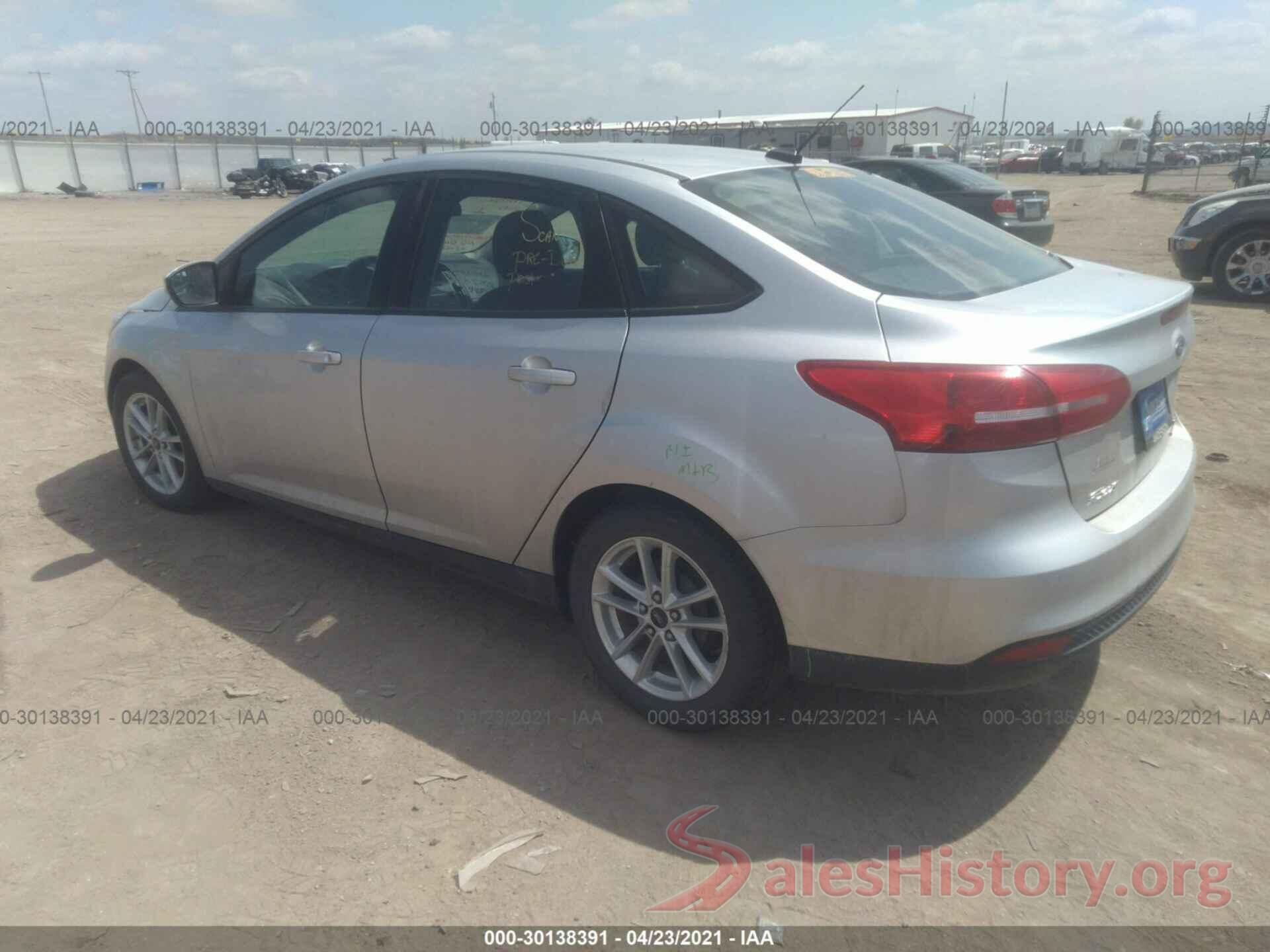 1FADP3F21GL217952 2016 FORD FOCUS