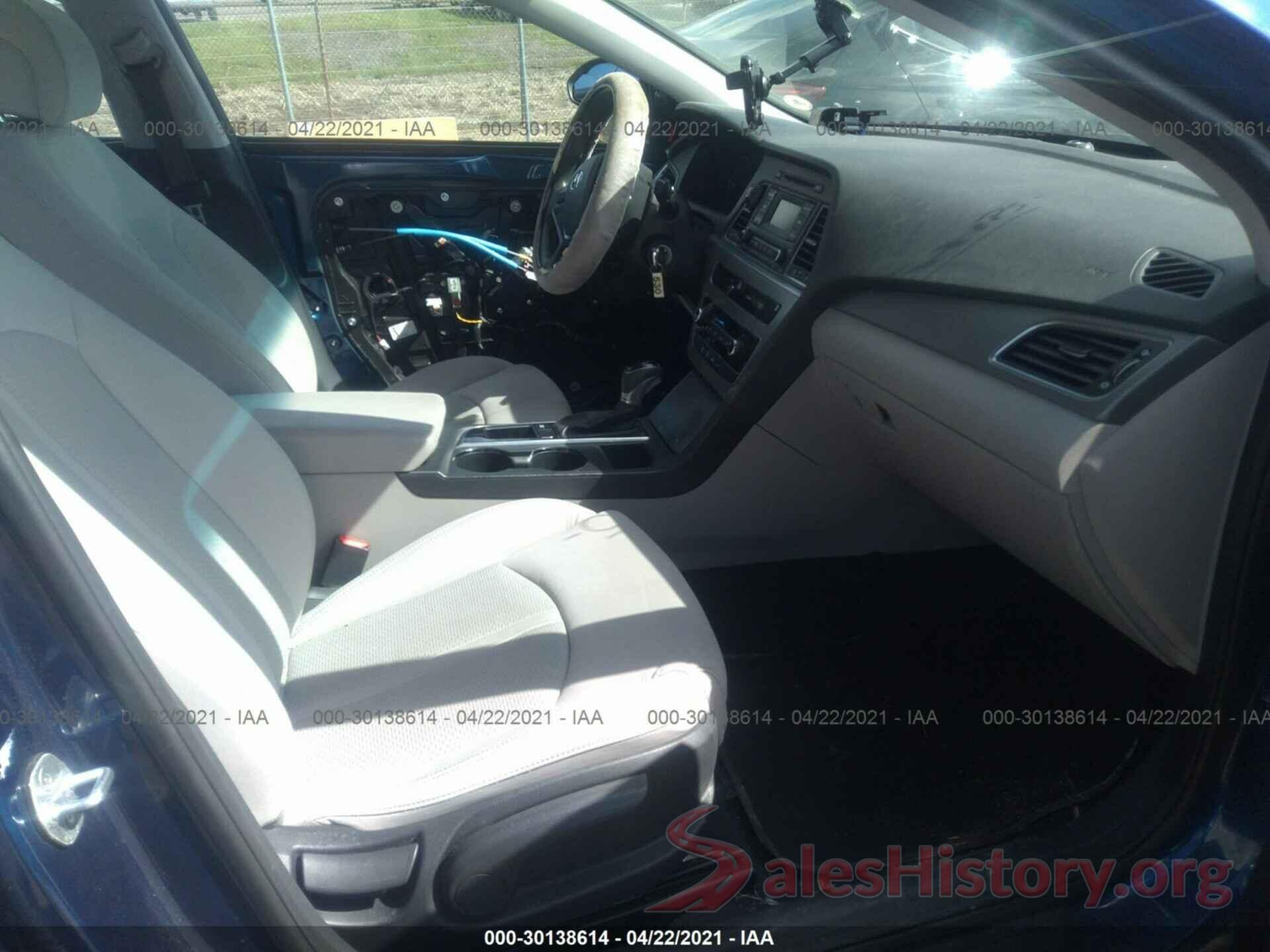 5NPE24AF7HH460958 2017 HYUNDAI SONATA