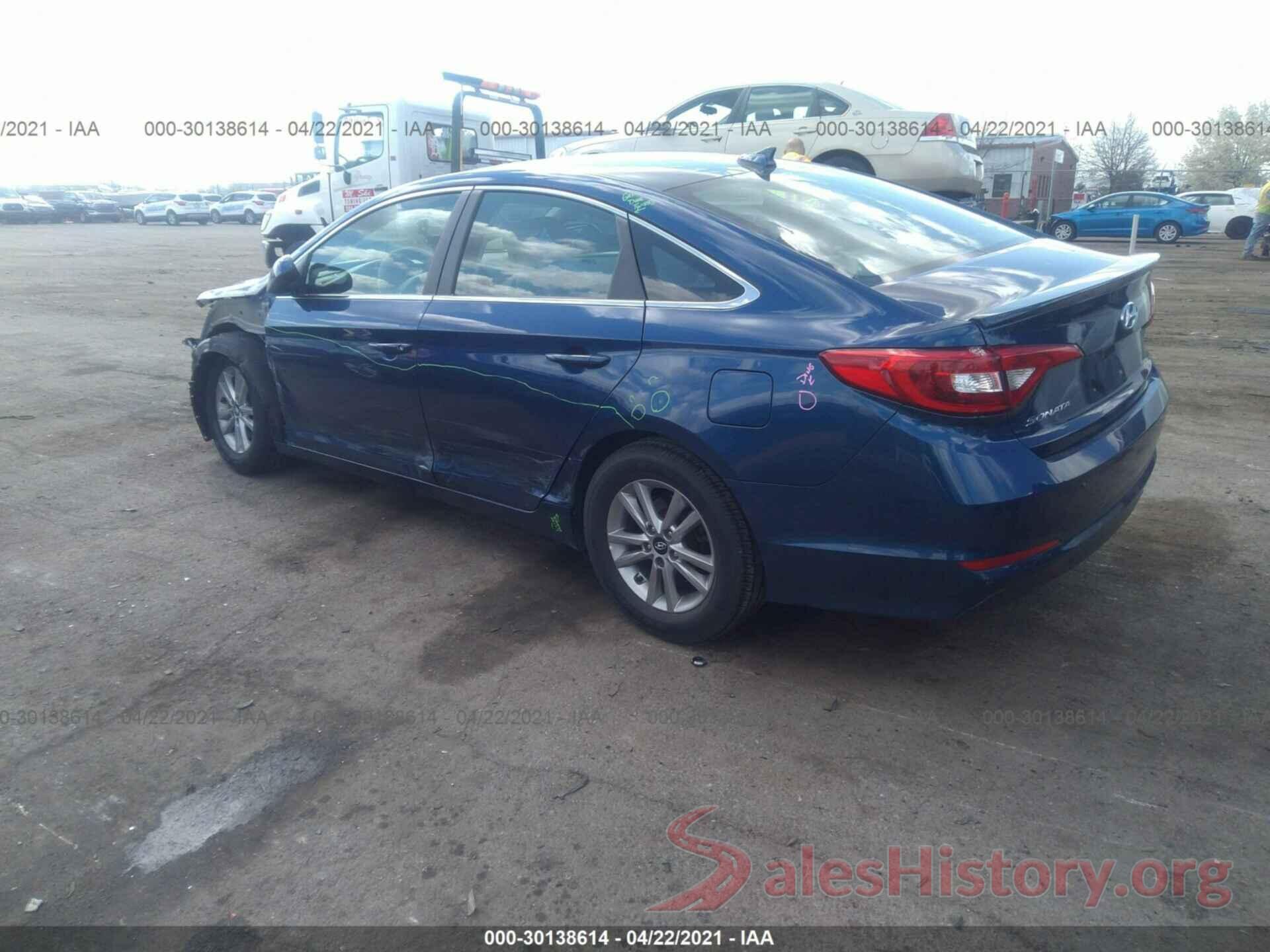 5NPE24AF7HH460958 2017 HYUNDAI SONATA