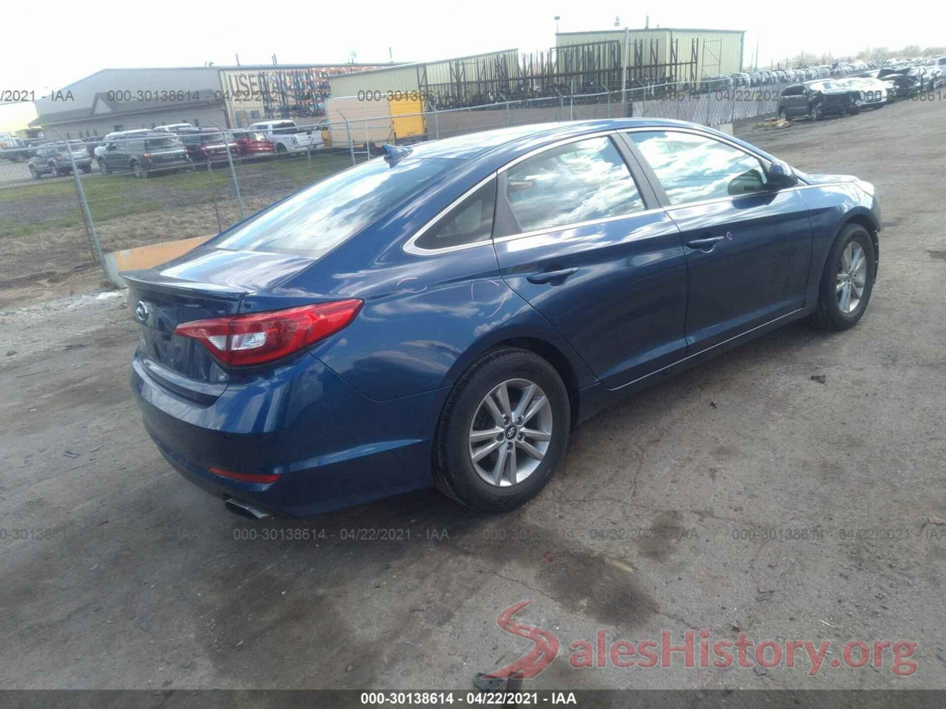 5NPE24AF7HH460958 2017 HYUNDAI SONATA