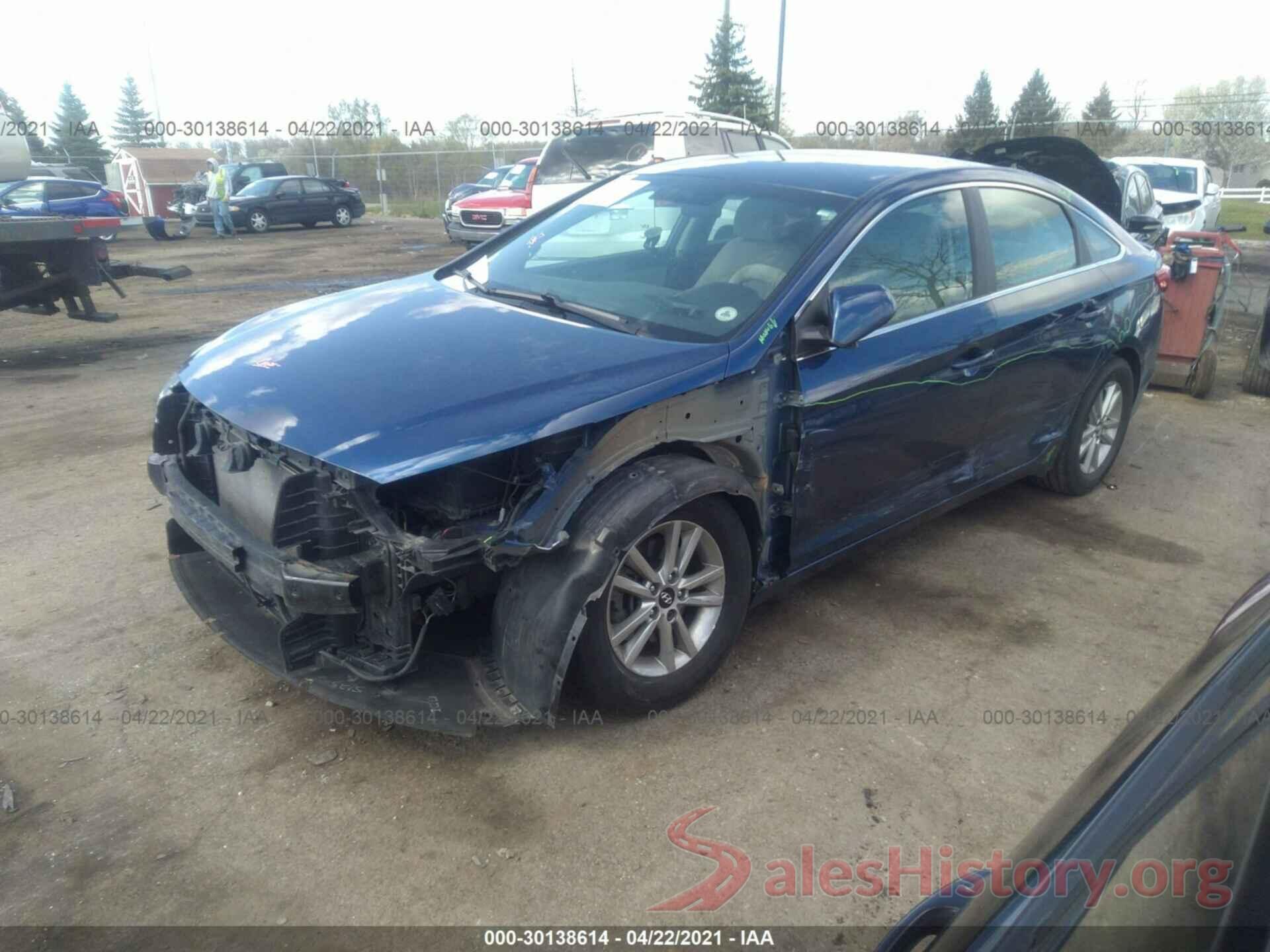 5NPE24AF7HH460958 2017 HYUNDAI SONATA