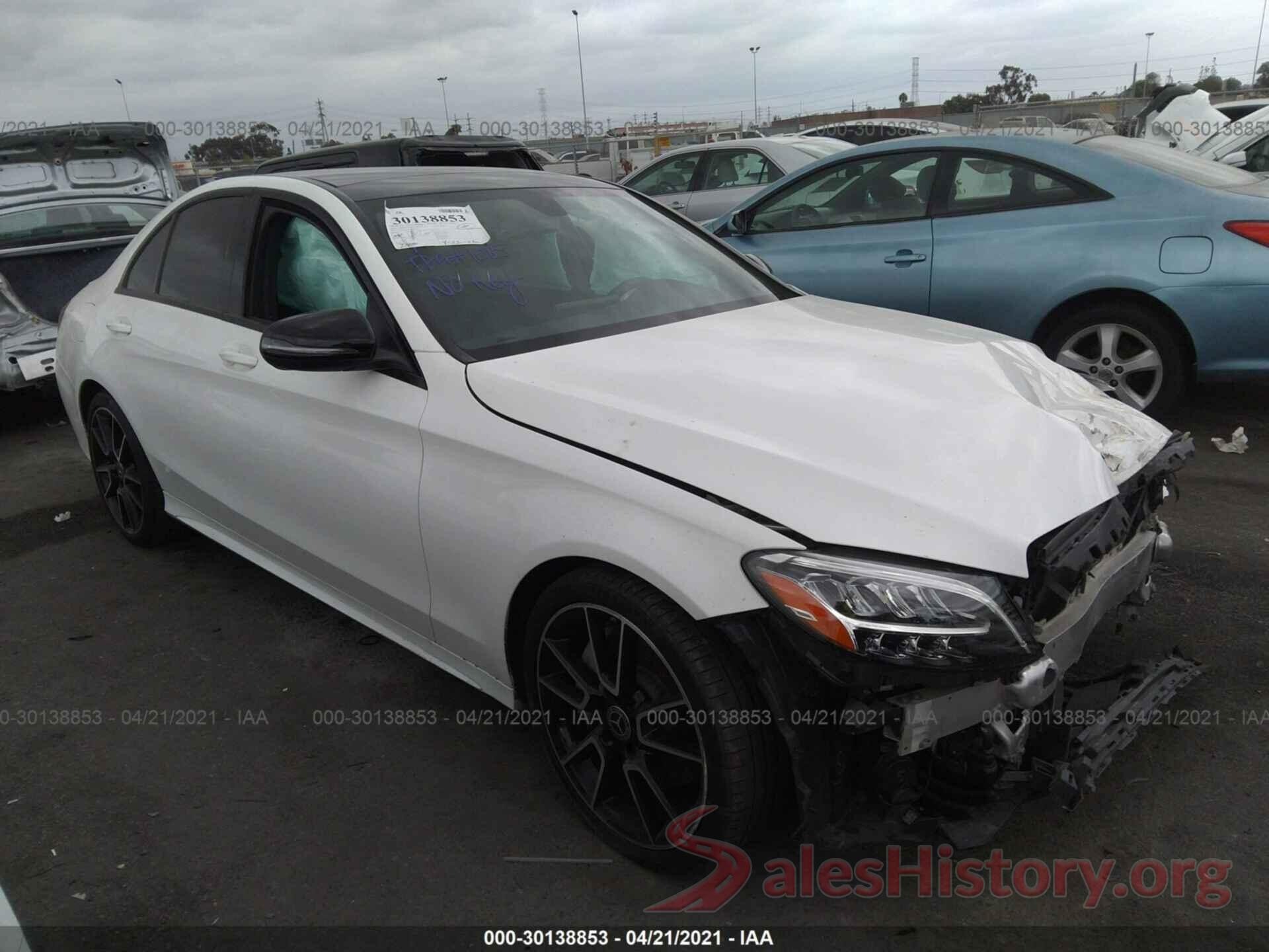 55SWF8DB0KU302412 2019 MERCEDES-BENZ C-CLASS