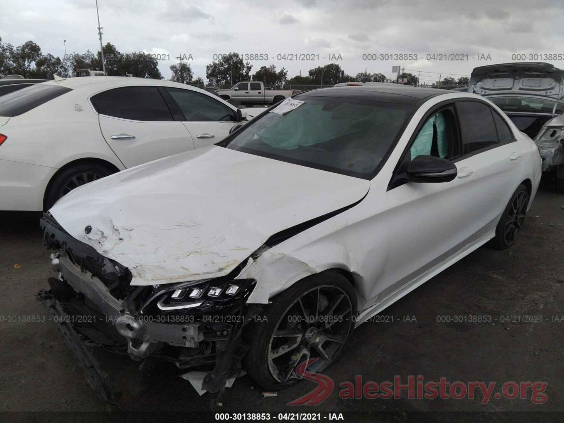 55SWF8DB0KU302412 2019 MERCEDES-BENZ C-CLASS