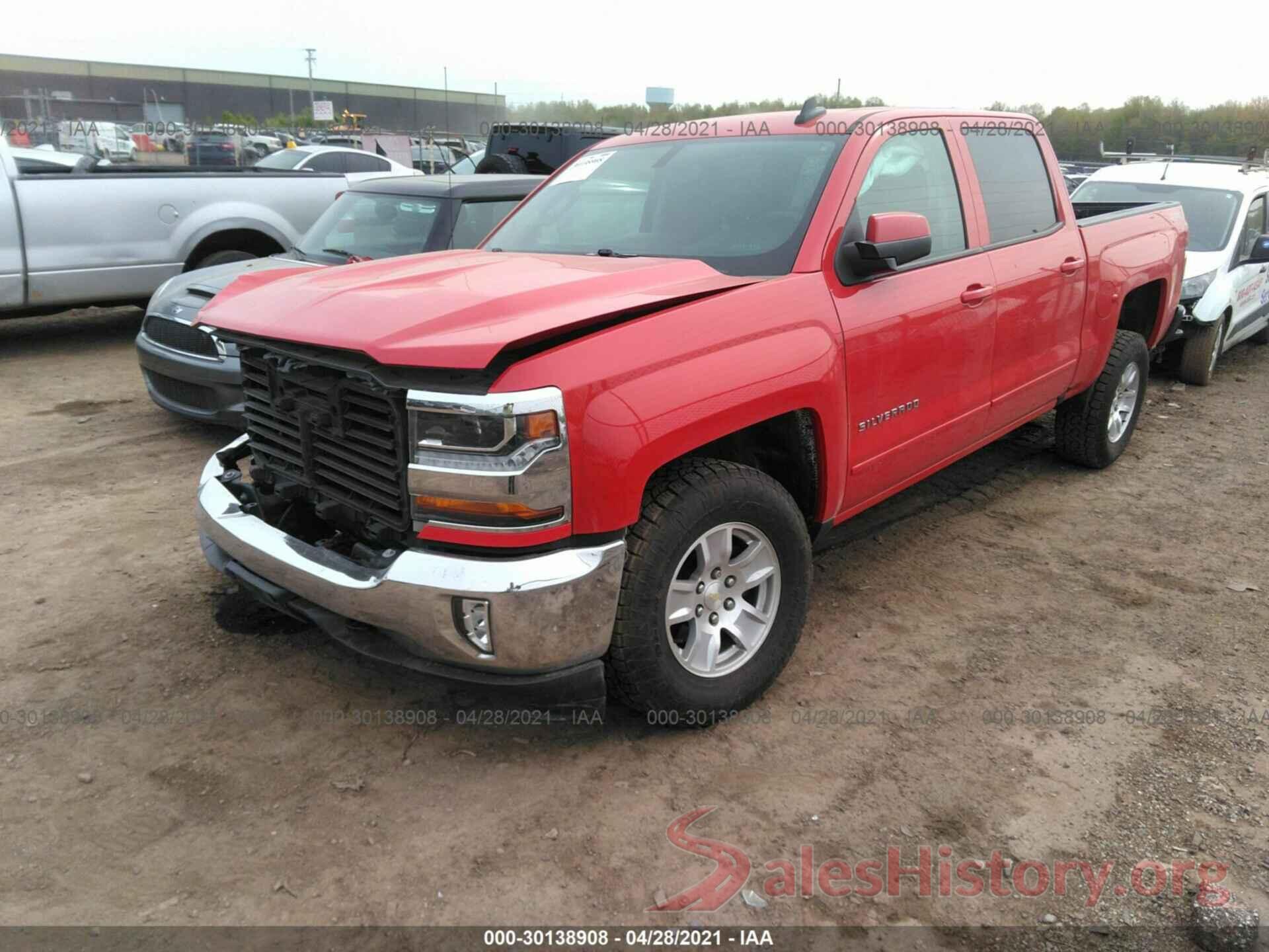 3GCUKREC6HG165349 2017 CHEVROLET SILVERADO 1500