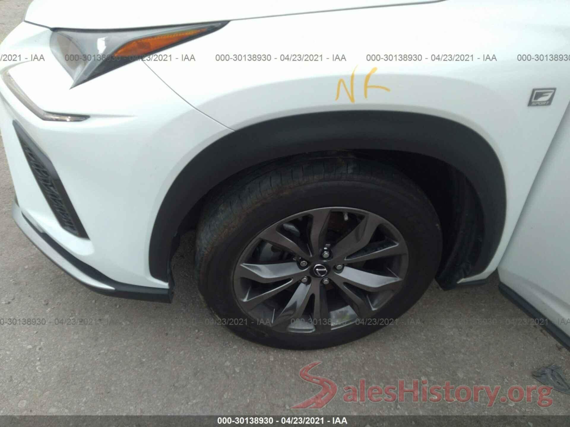 JTJYARBZ9K2141640 2019 LEXUS NX