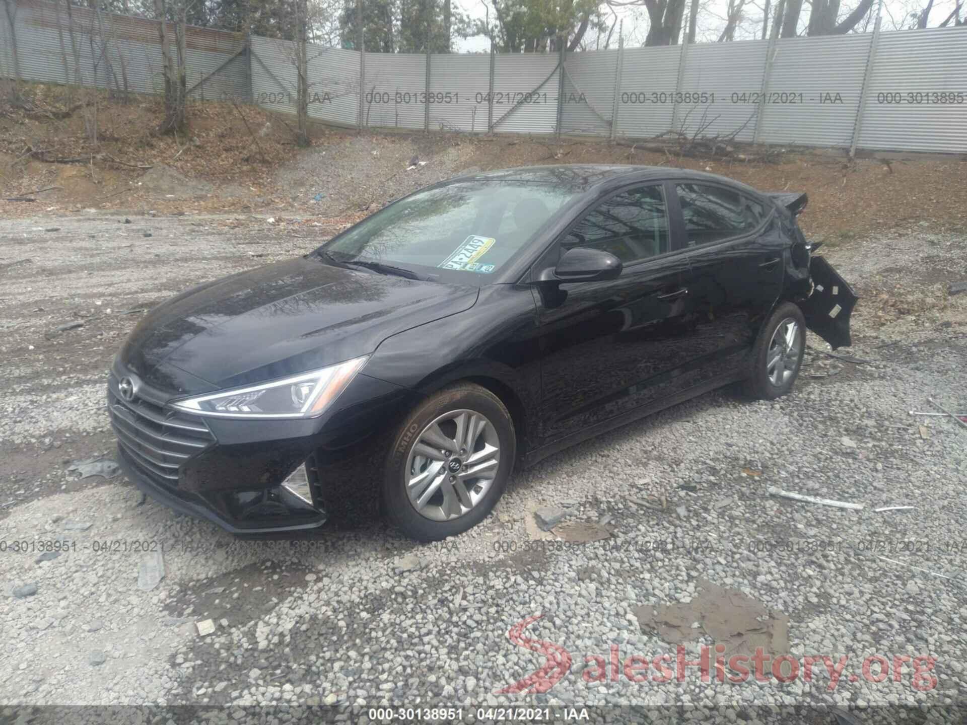 KMHD84LF0LU092818 2020 HYUNDAI ELANTRA