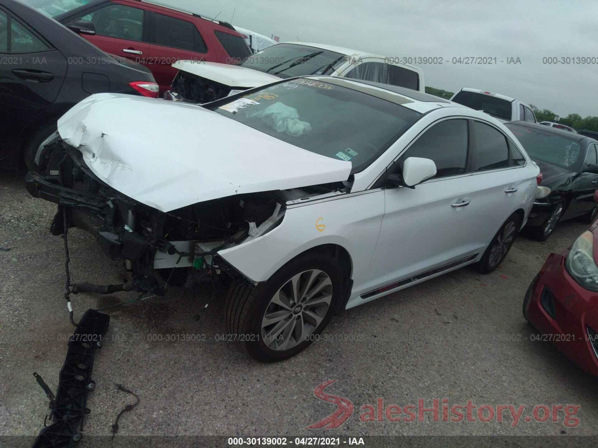 5NPE34AF8HH454163 2017 HYUNDAI SONATA