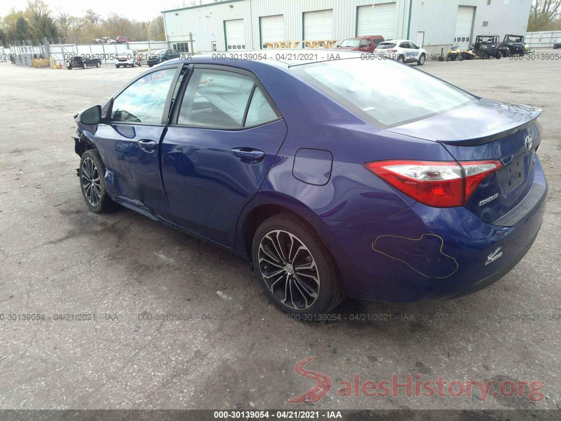 2T1BURHE0GC499805 2016 TOYOTA COROLLA