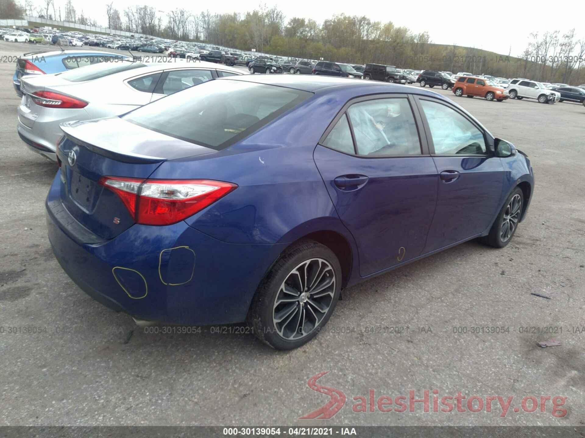 2T1BURHE0GC499805 2016 TOYOTA COROLLA