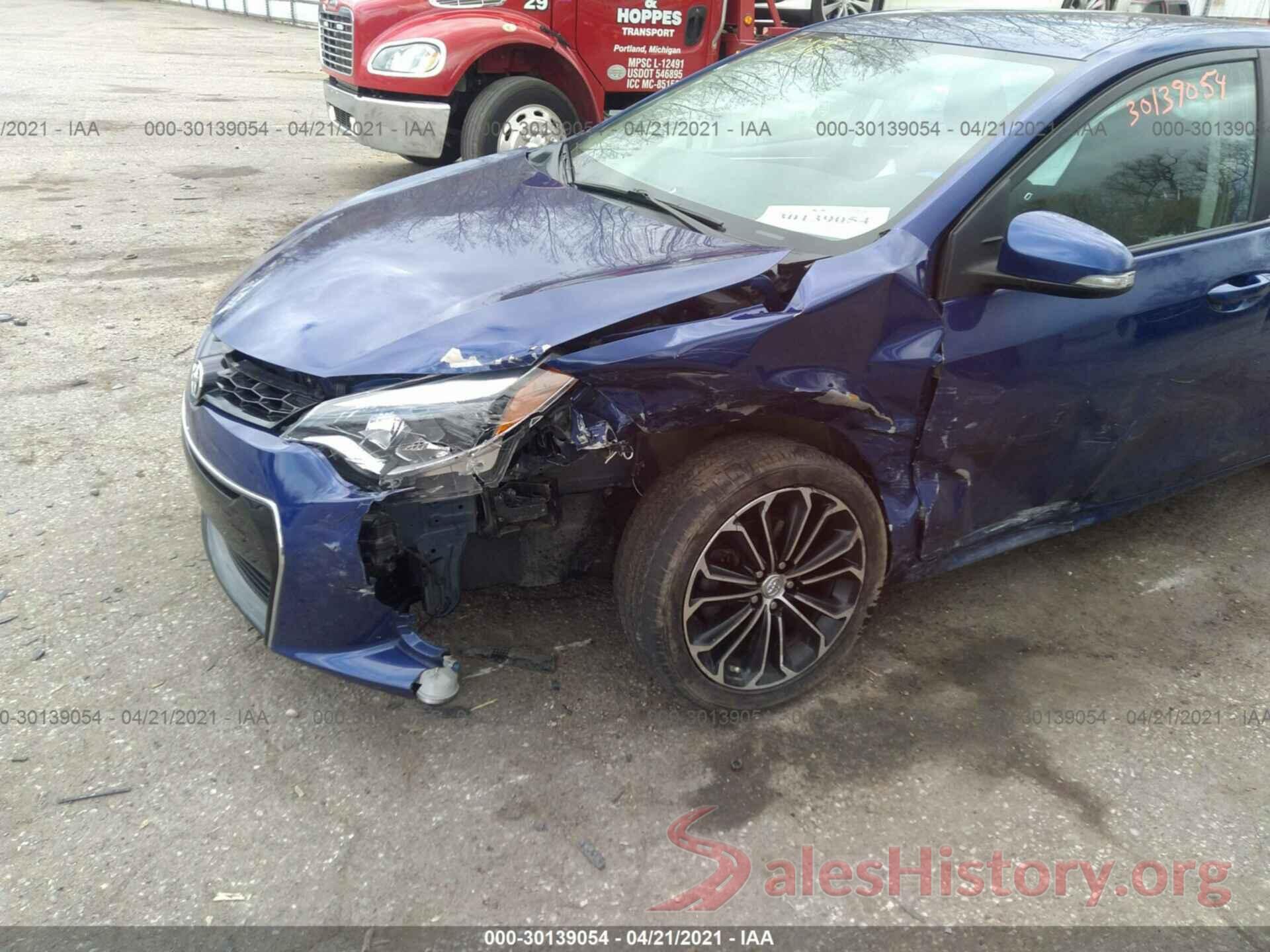 2T1BURHE0GC499805 2016 TOYOTA COROLLA