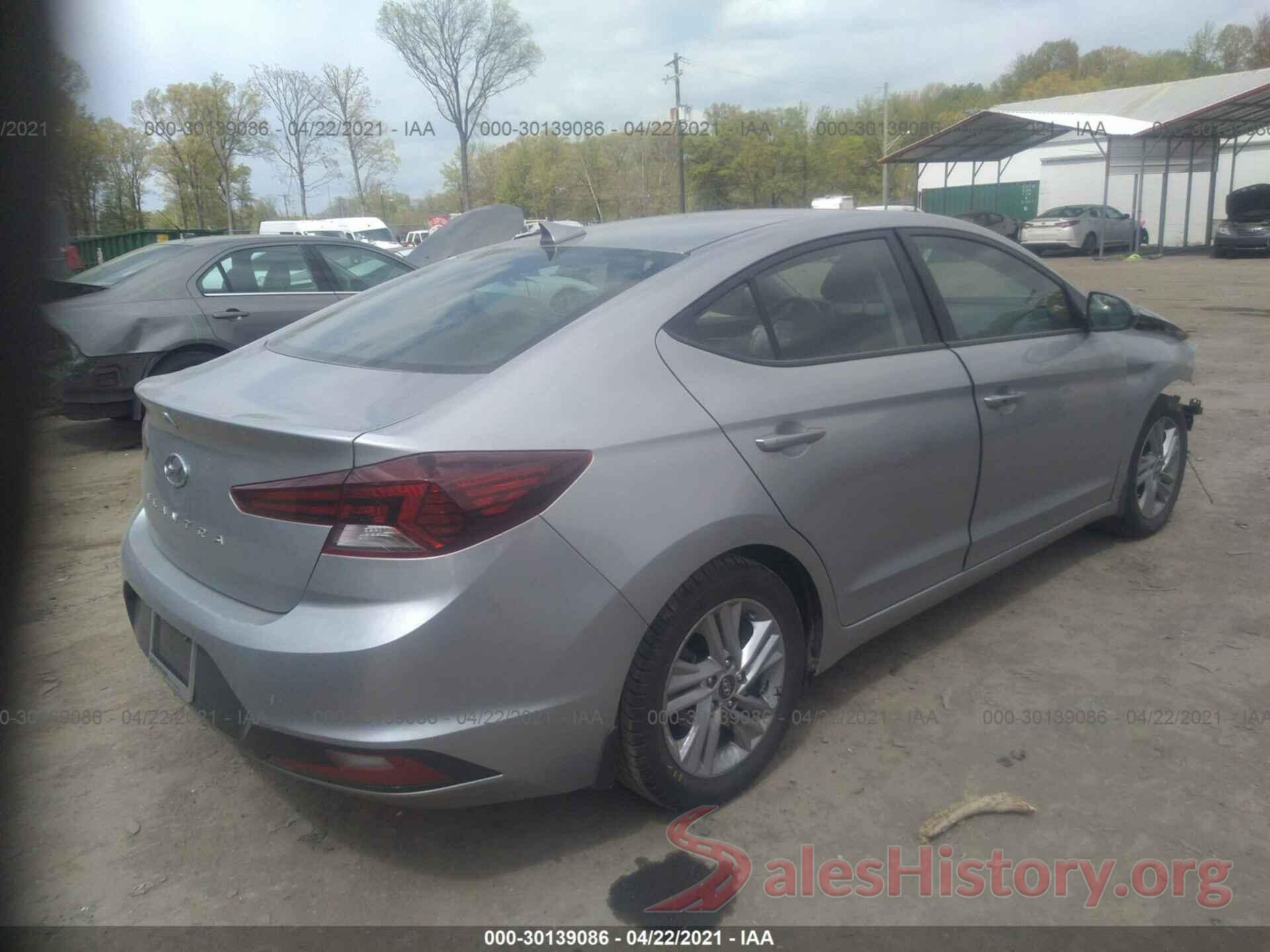 5NPD84LF0LH600221 2020 HYUNDAI ELANTRA