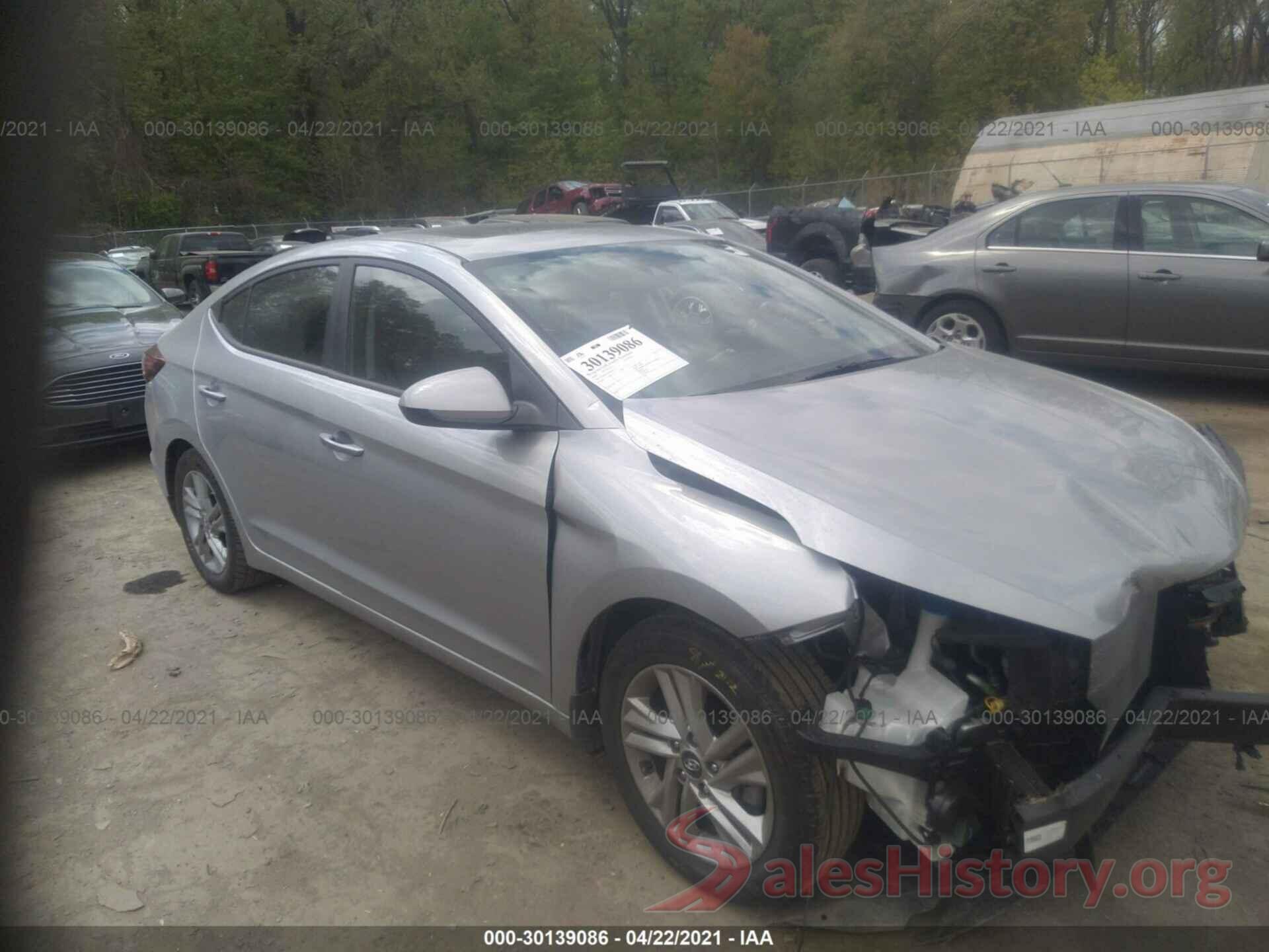 5NPD84LF0LH600221 2020 HYUNDAI ELANTRA