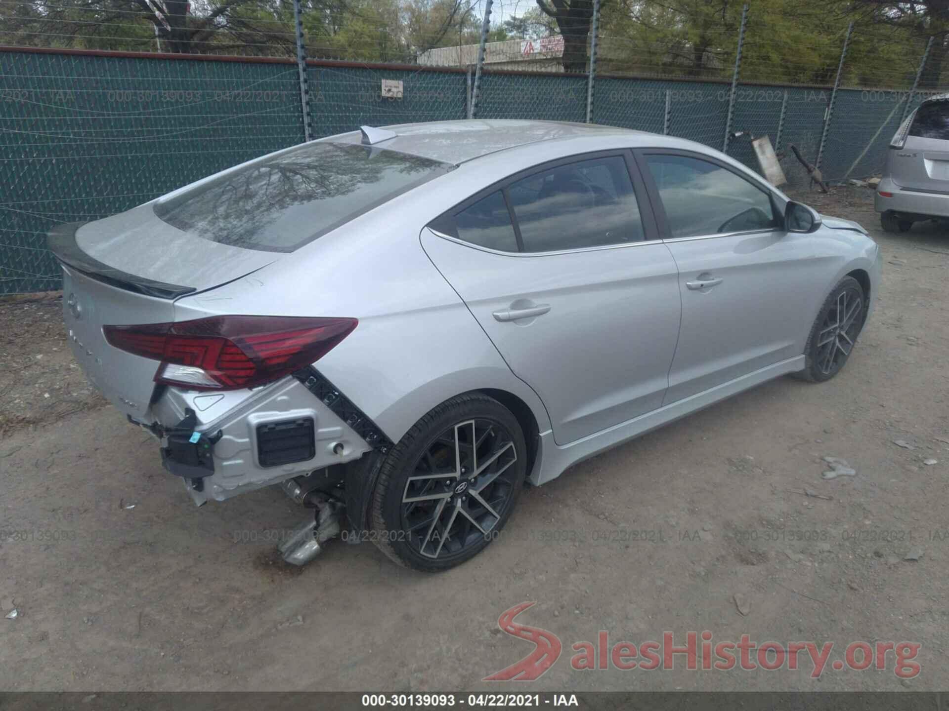 KMHD04LB2KU818407 2019 HYUNDAI ELANTRA