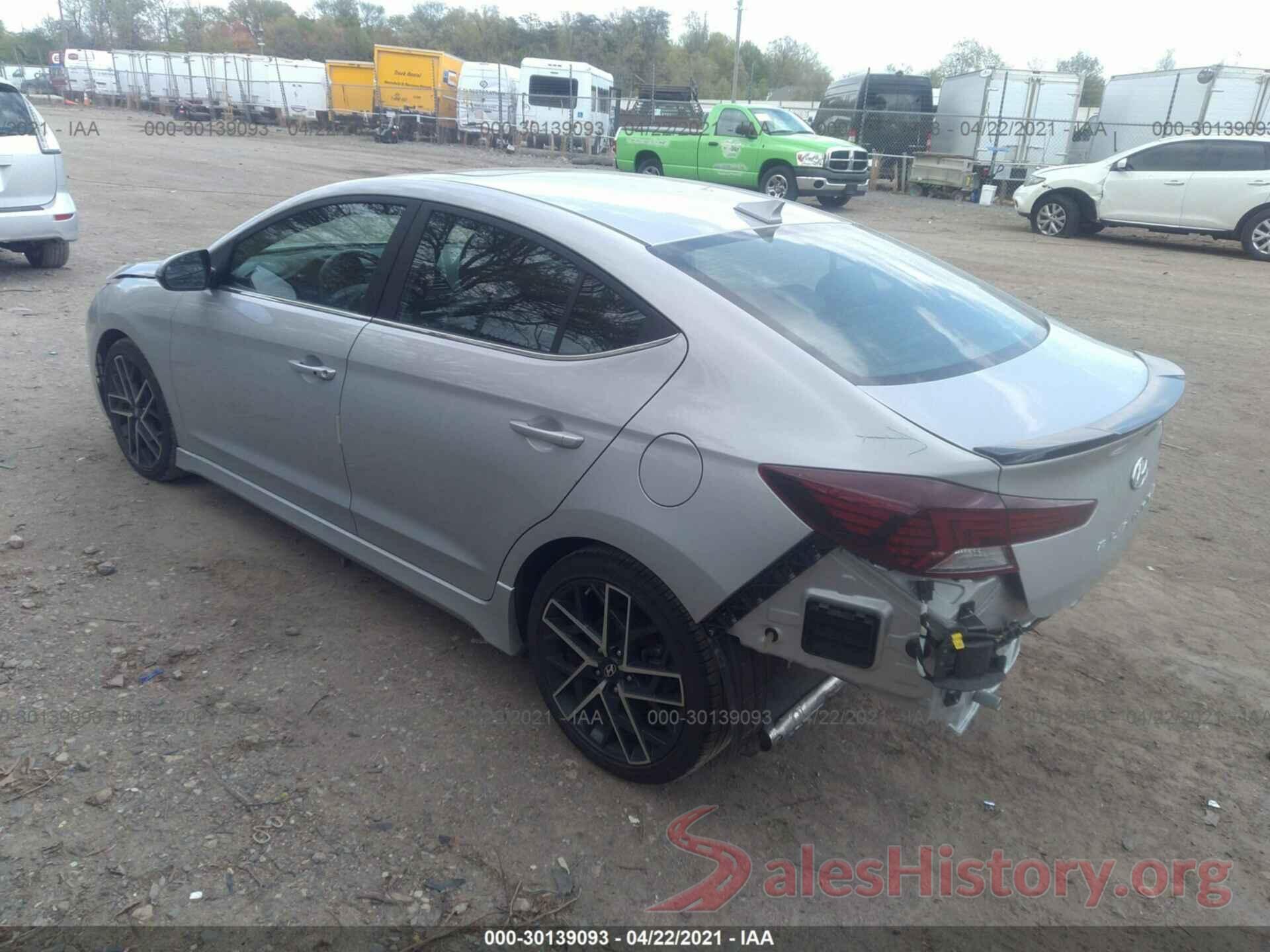 KMHD04LB2KU818407 2019 HYUNDAI ELANTRA