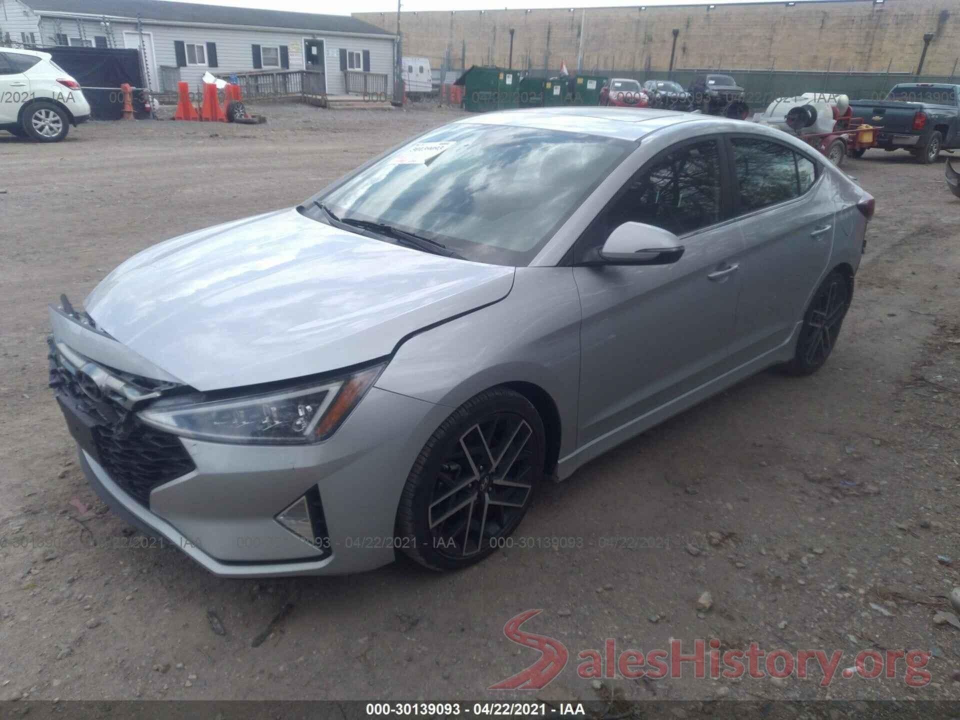 KMHD04LB2KU818407 2019 HYUNDAI ELANTRA