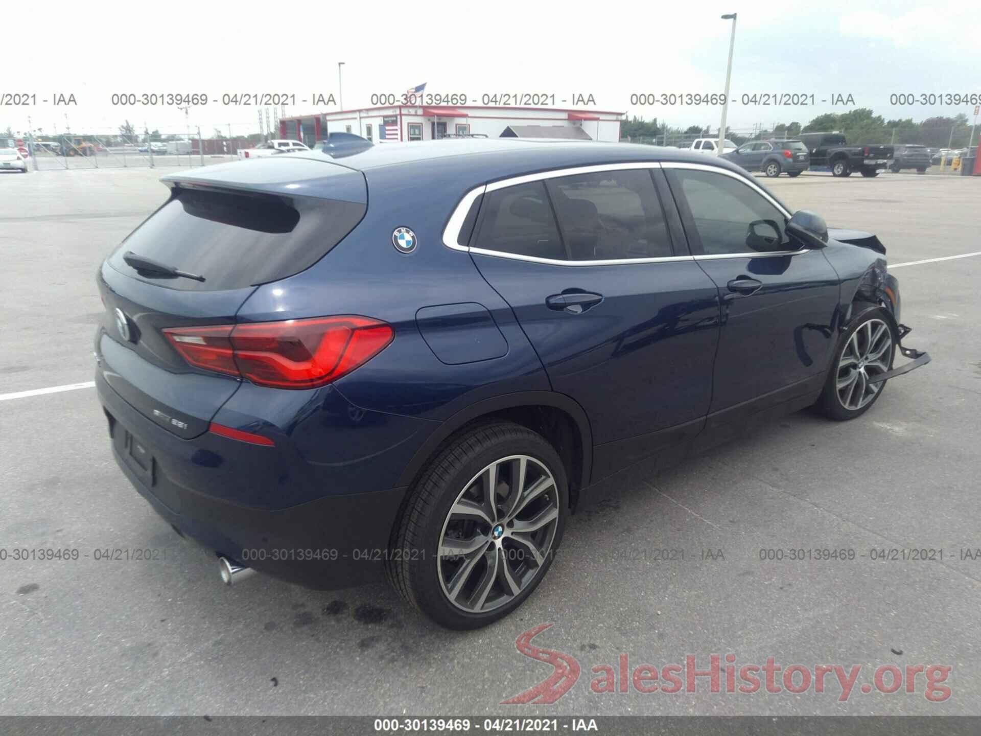 WBXYH9C02L5P73316 2020 BMW X2